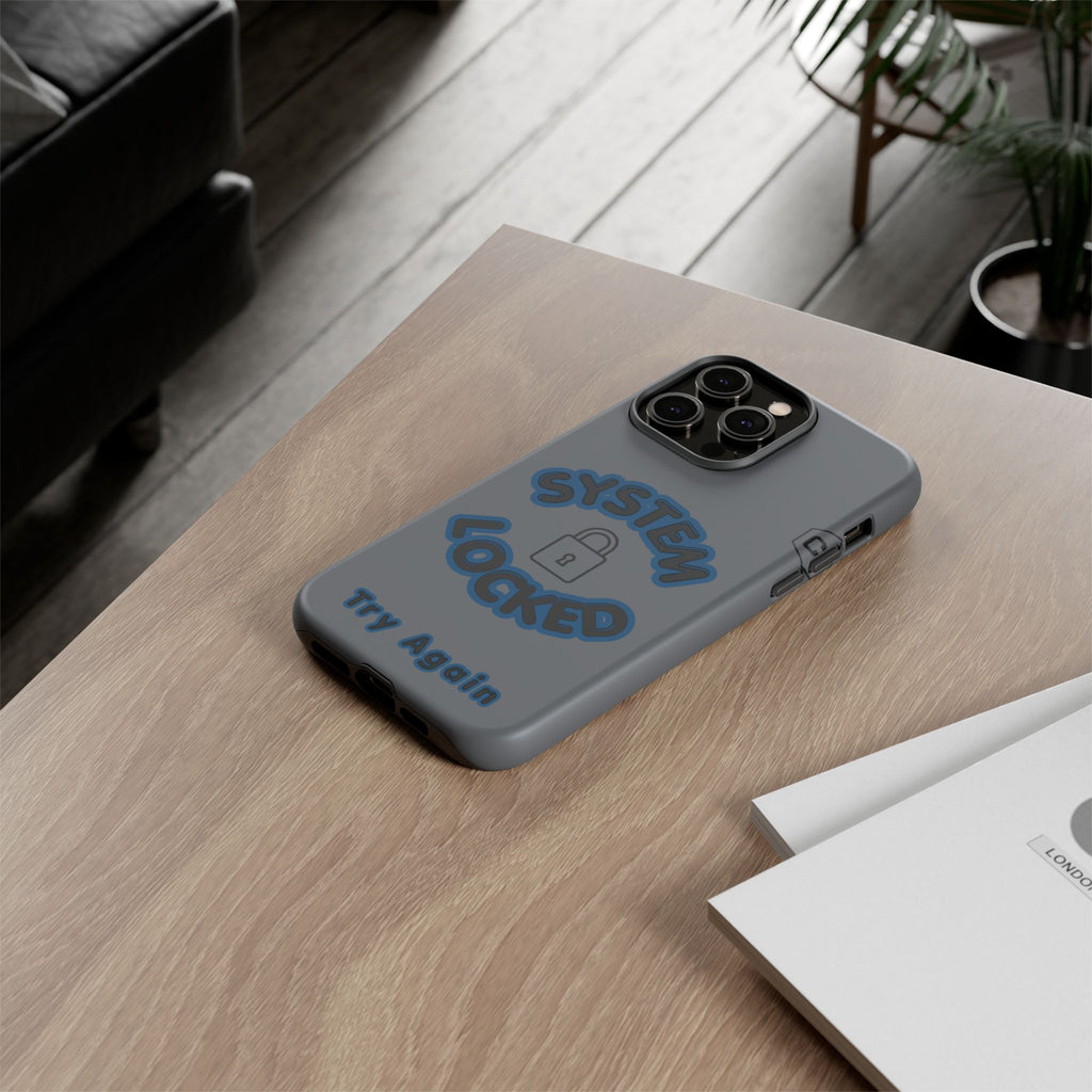 CipherCore System Locked Dual-Layer Phone Case | Digital-Era Identity Accessory