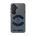 CipherCore System Locked Dual-Layer Phone Case | Digital-Era Identity Accessory