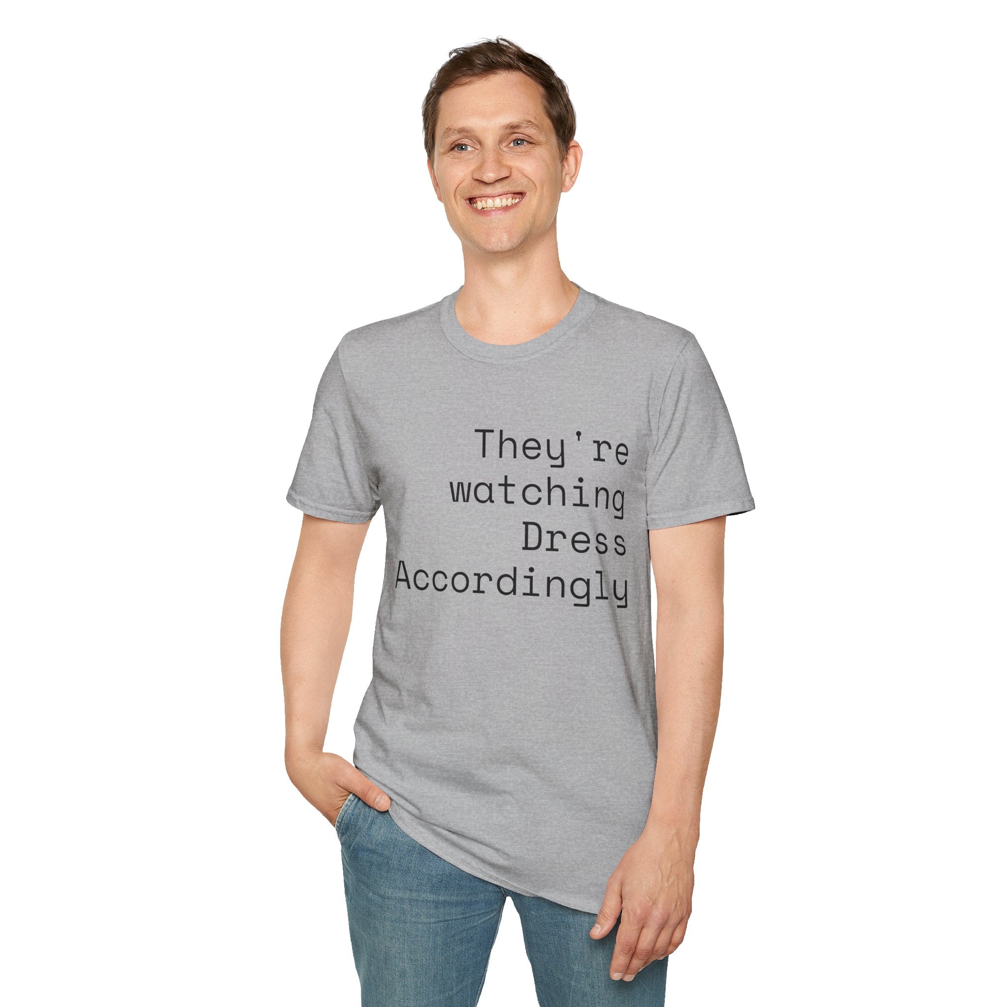 CipherCore They're Watching Manifesto Tee | Digital-Era Identity Wear