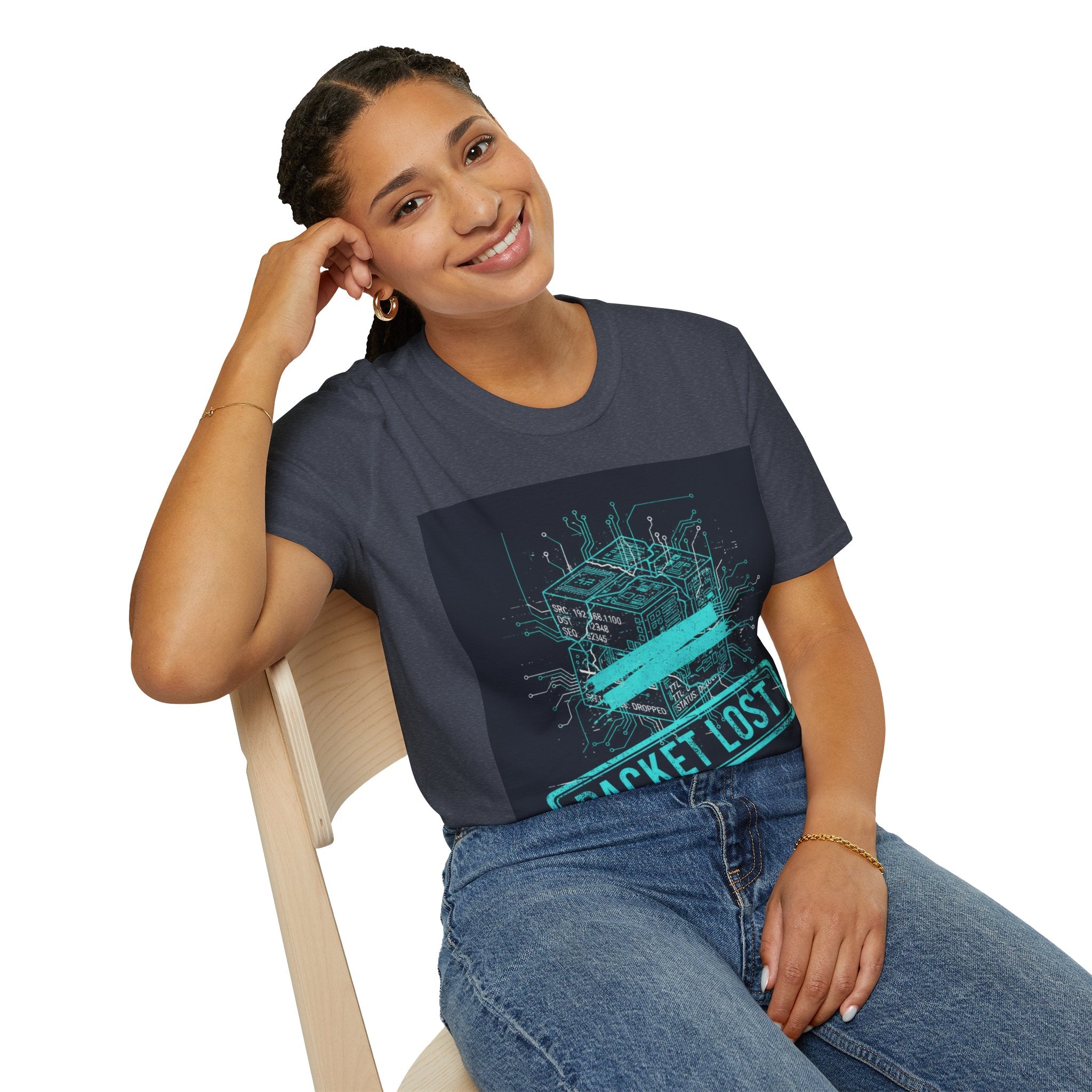 CipherCore Packet Lost Graphic Tee | Digital-Era Identity Wear