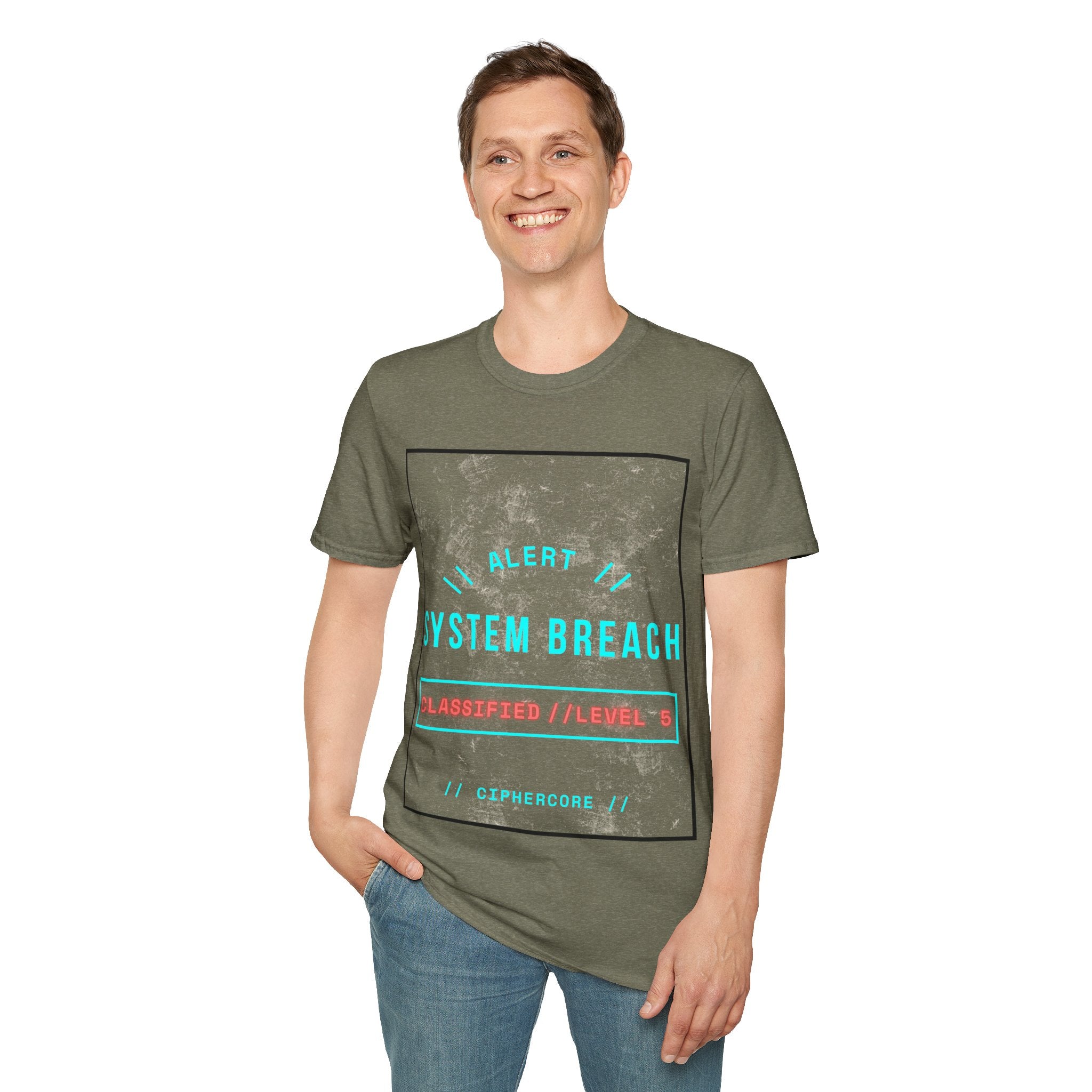 CipherCore System Breach Graphic Tee | Digital-Era Identity Wear