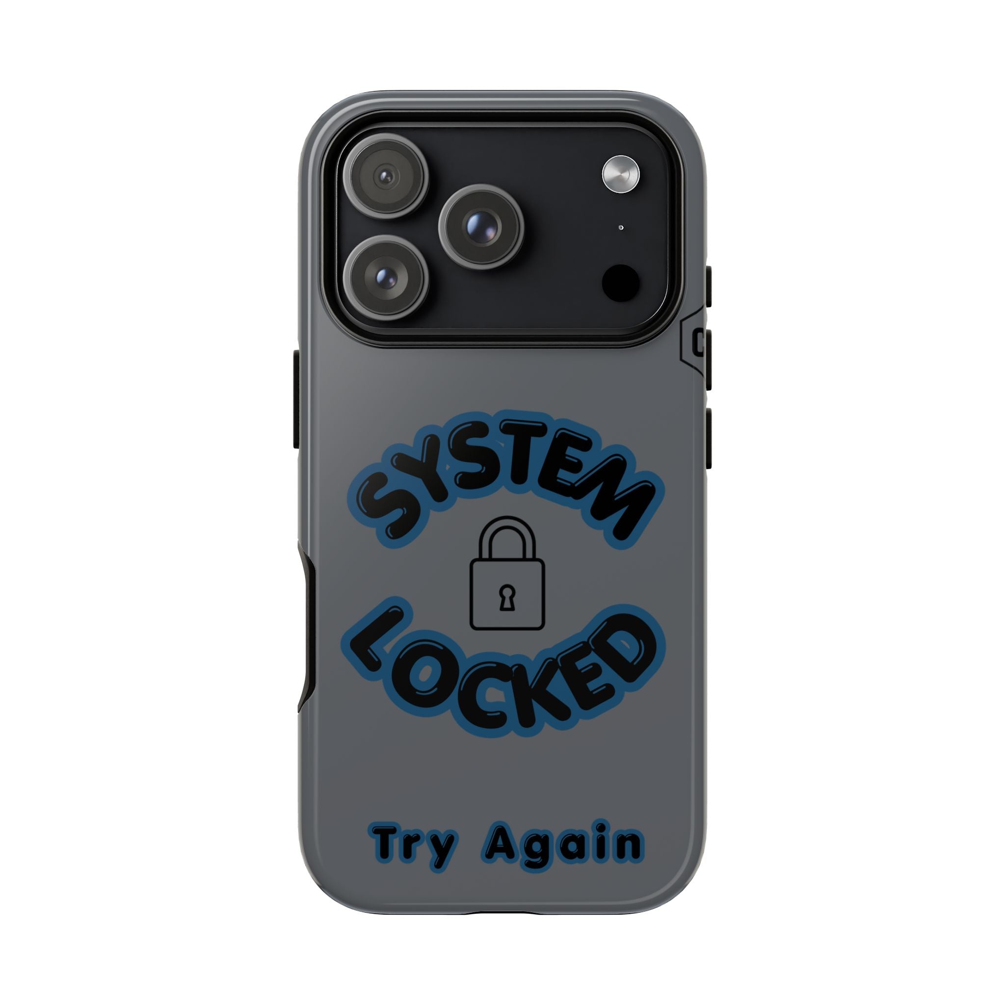CipherCore System Locked Dual-Layer Phone Case | Digital-Era Identity Accessory