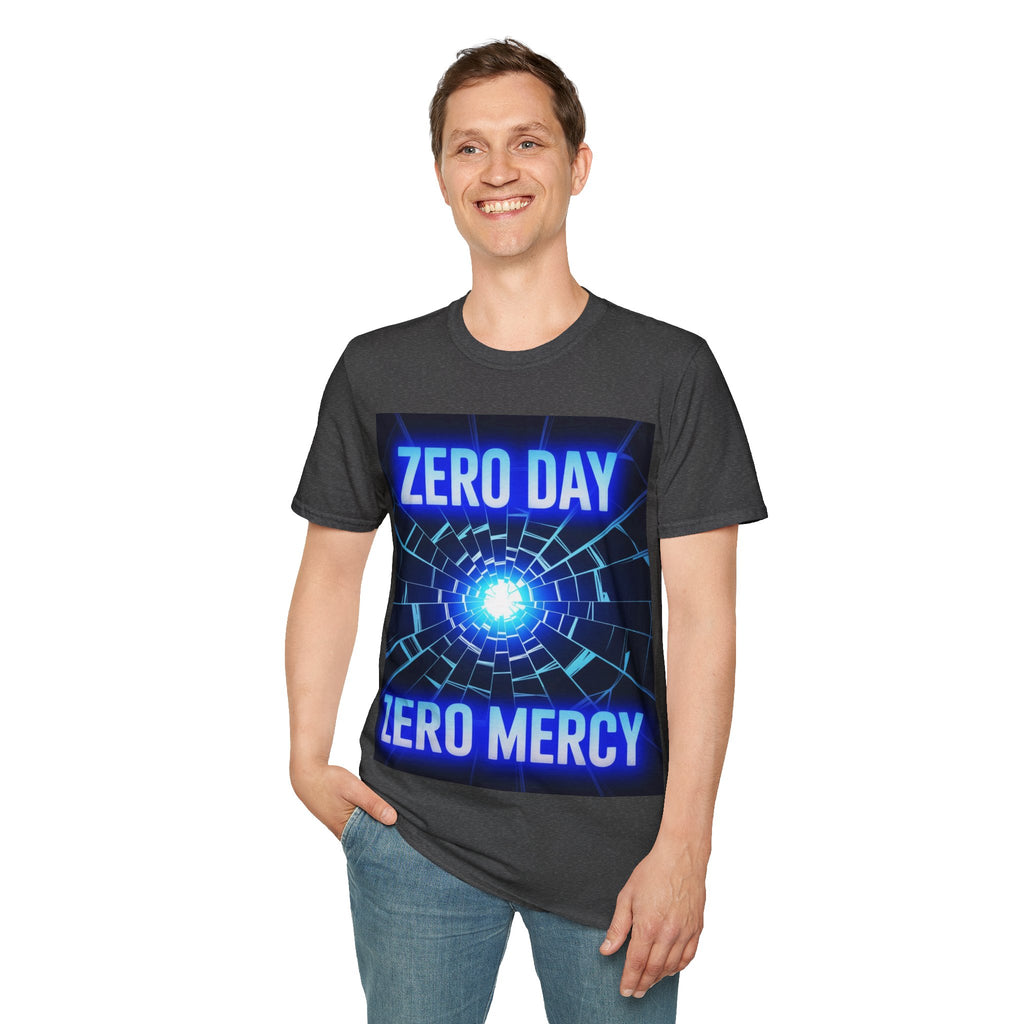 CipherCore Zero Day Zero Mercy Graphic Tee | Digital-Era Identity Wear
