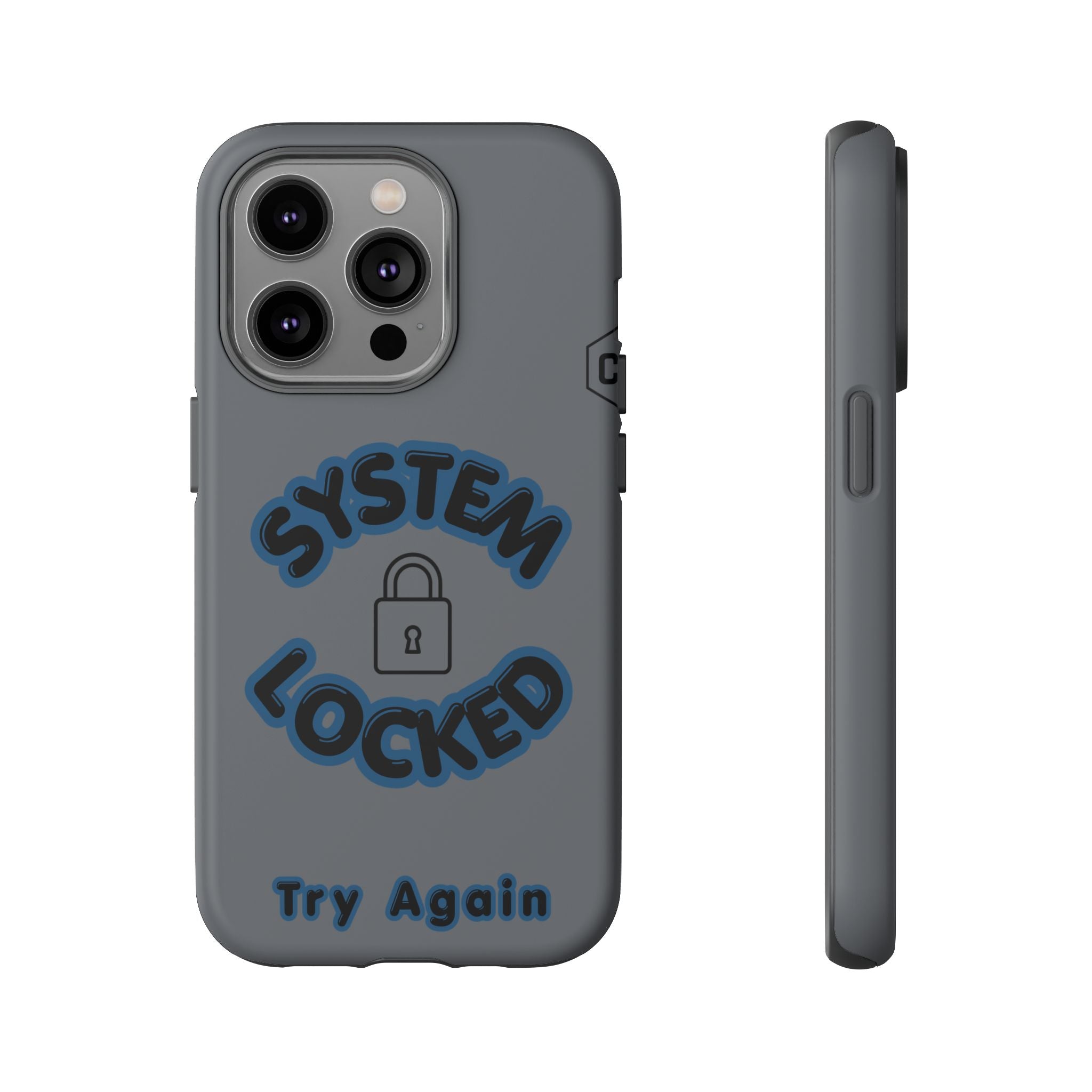 CipherCore System Locked Dual-Layer Phone Case | Digital-Era Identity Accessory