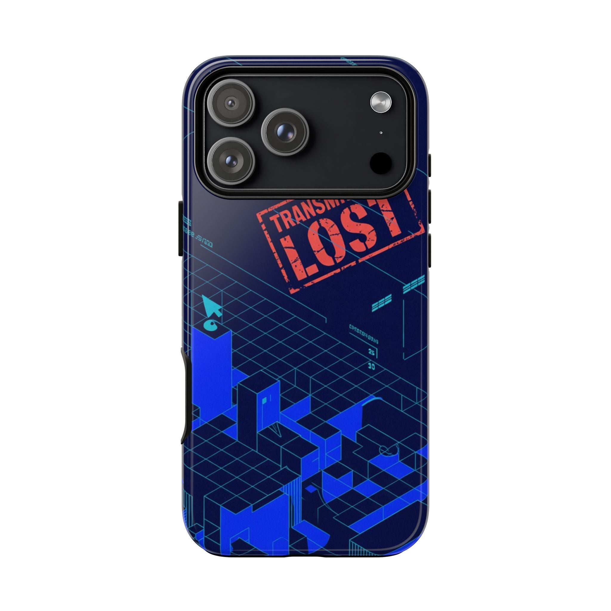 CipherCore Signal Void Flexi Phone Case | Digital-Era Identity Accessory