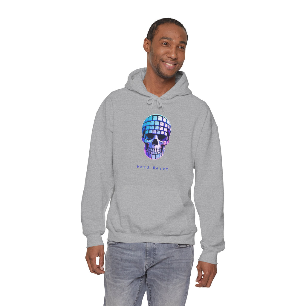 CipherCore Skull Keyboard Graphic Hoodie | Digital-Era Identity Wear