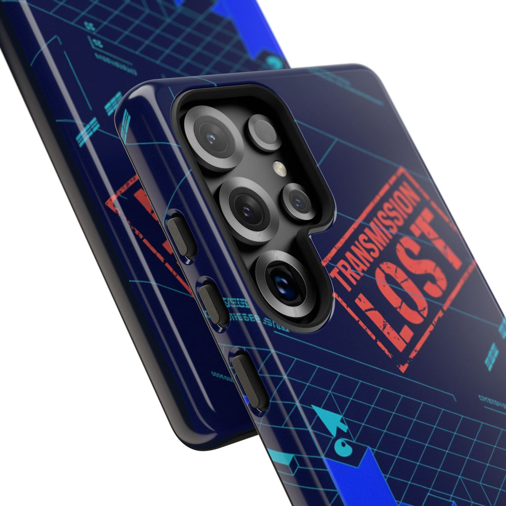 CipherCore Signal Void Flexi Phone Case | Digital-Era Identity Accessory