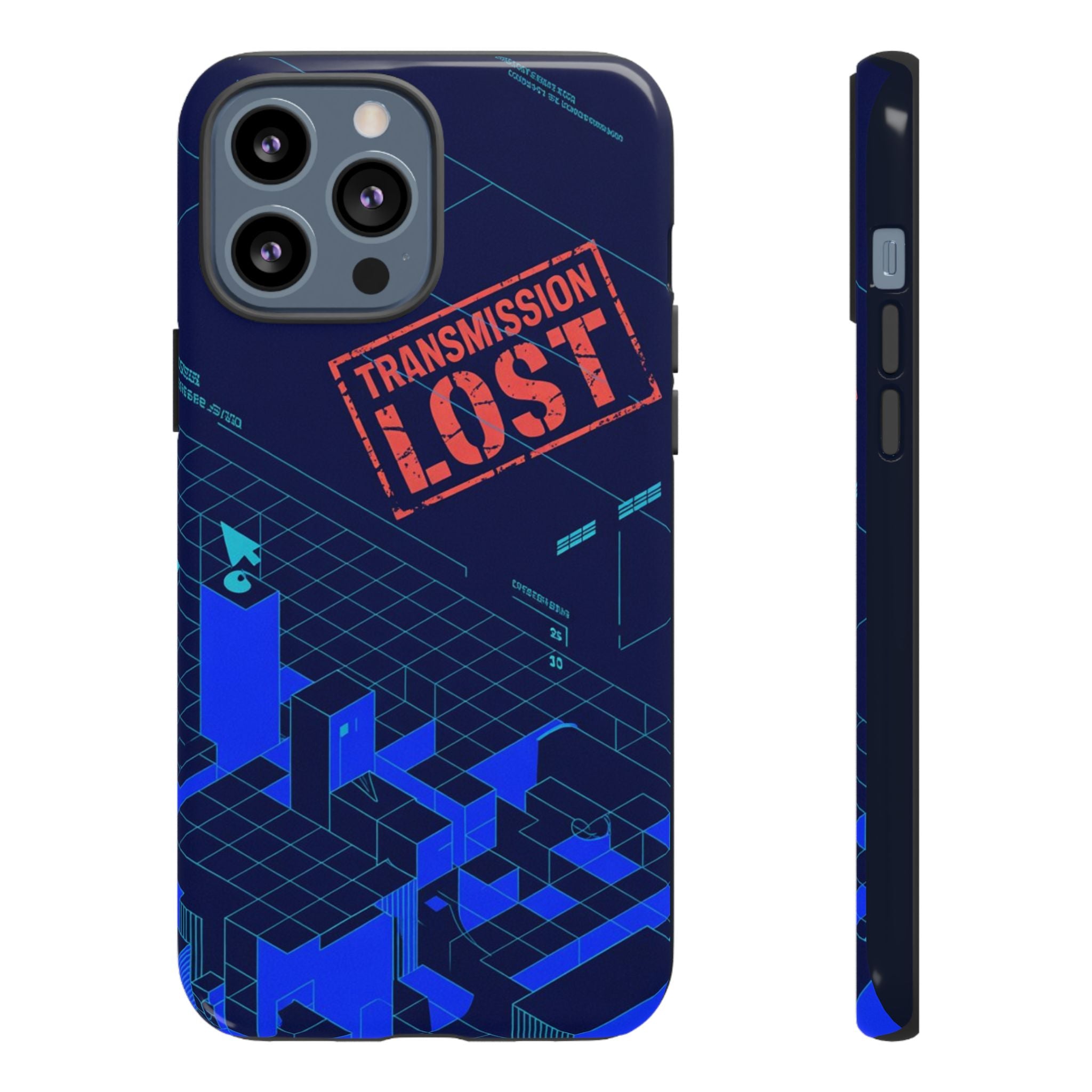 CipherCore Signal Void Flexi Phone Case | Digital-Era Identity Accessory