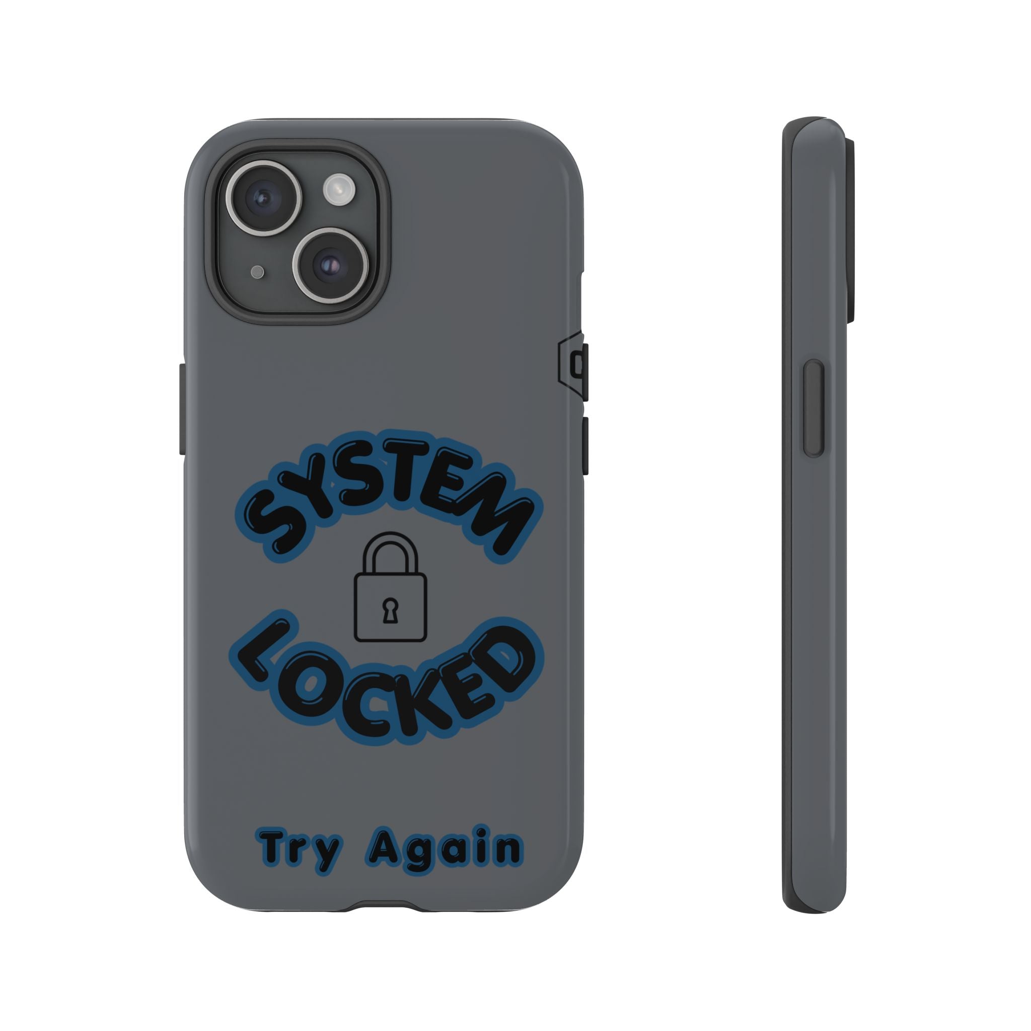 CipherCore System Locked Dual-Layer Phone Case | Digital-Era Identity Accessory