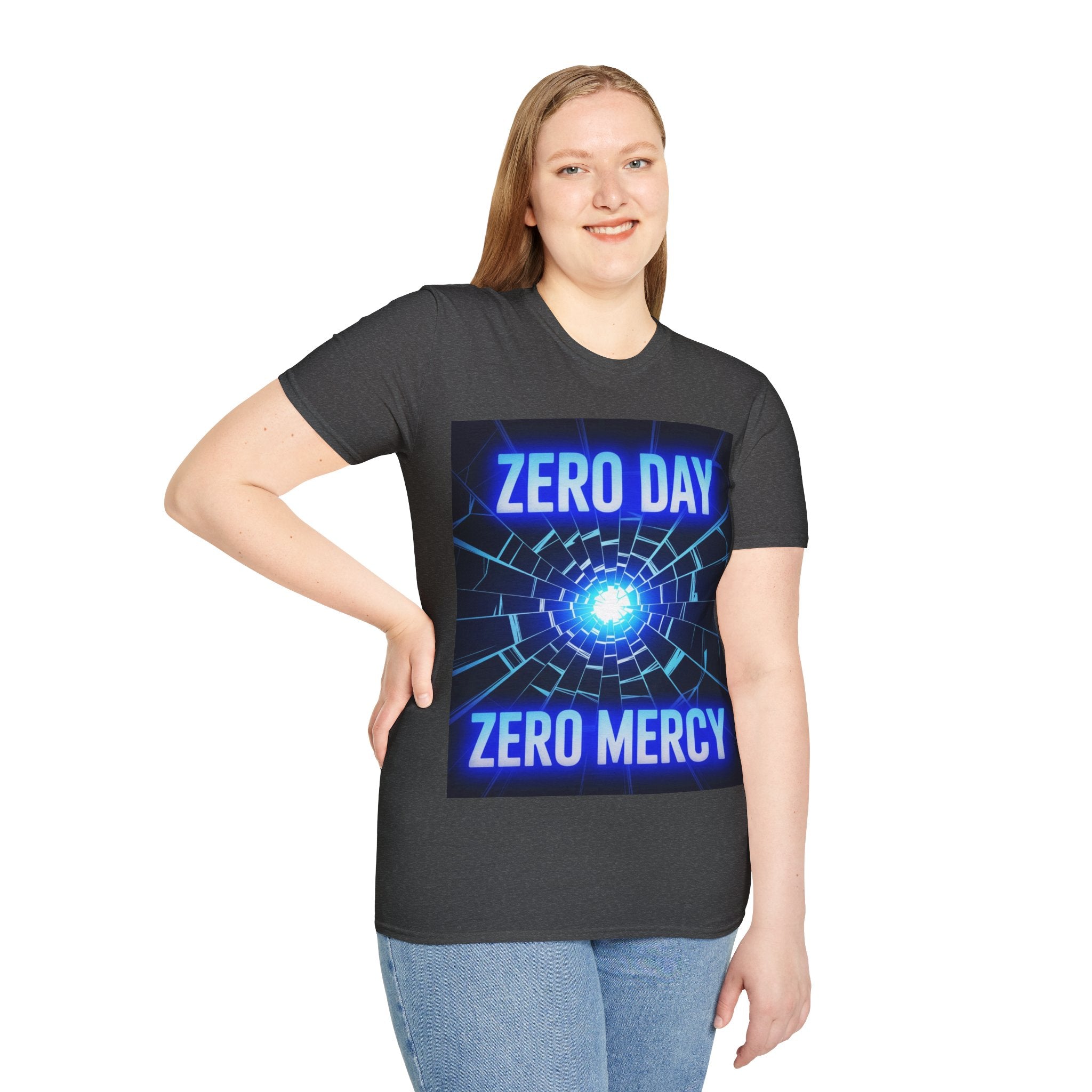 CipherCore Zero Day Zero Mercy Graphic Tee | Digital-Era Identity Wear