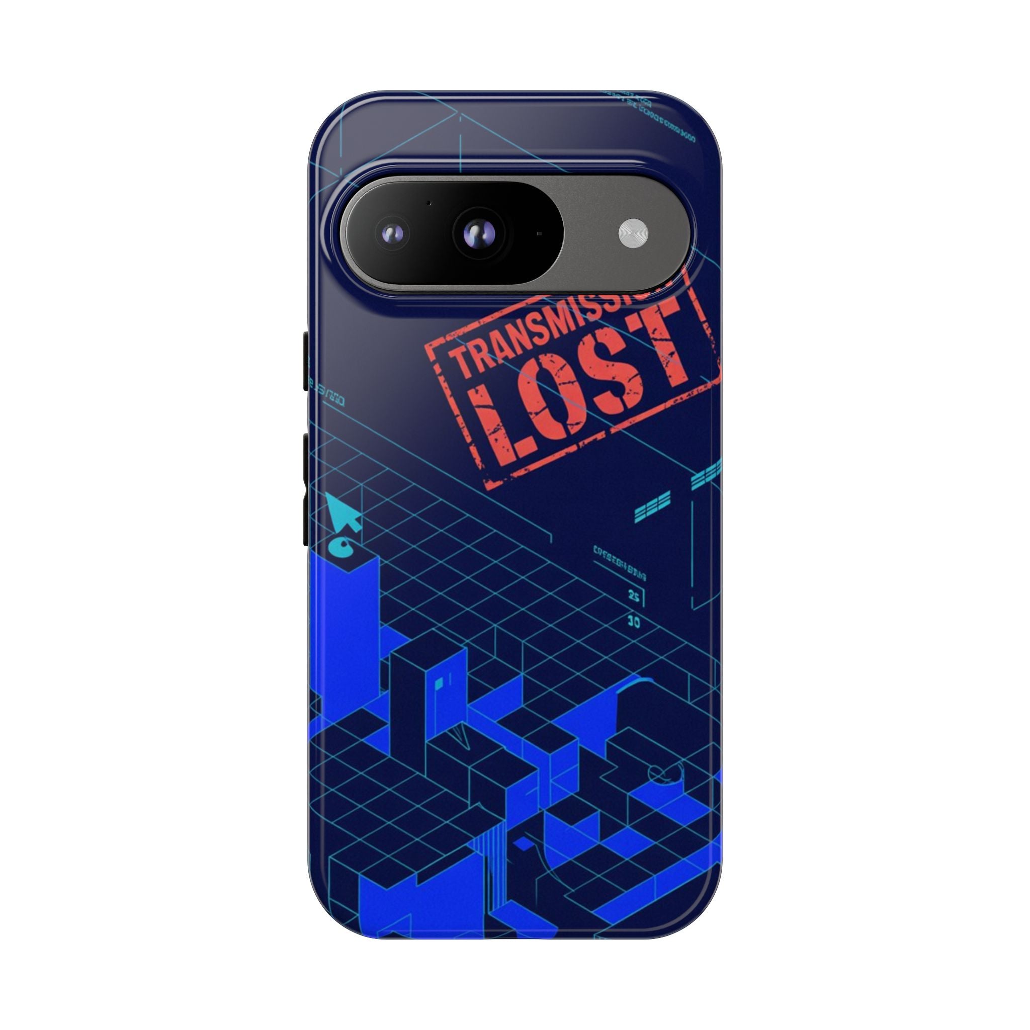 CipherCore Signal Void Flexi Phone Case | Digital-Era Identity Accessory