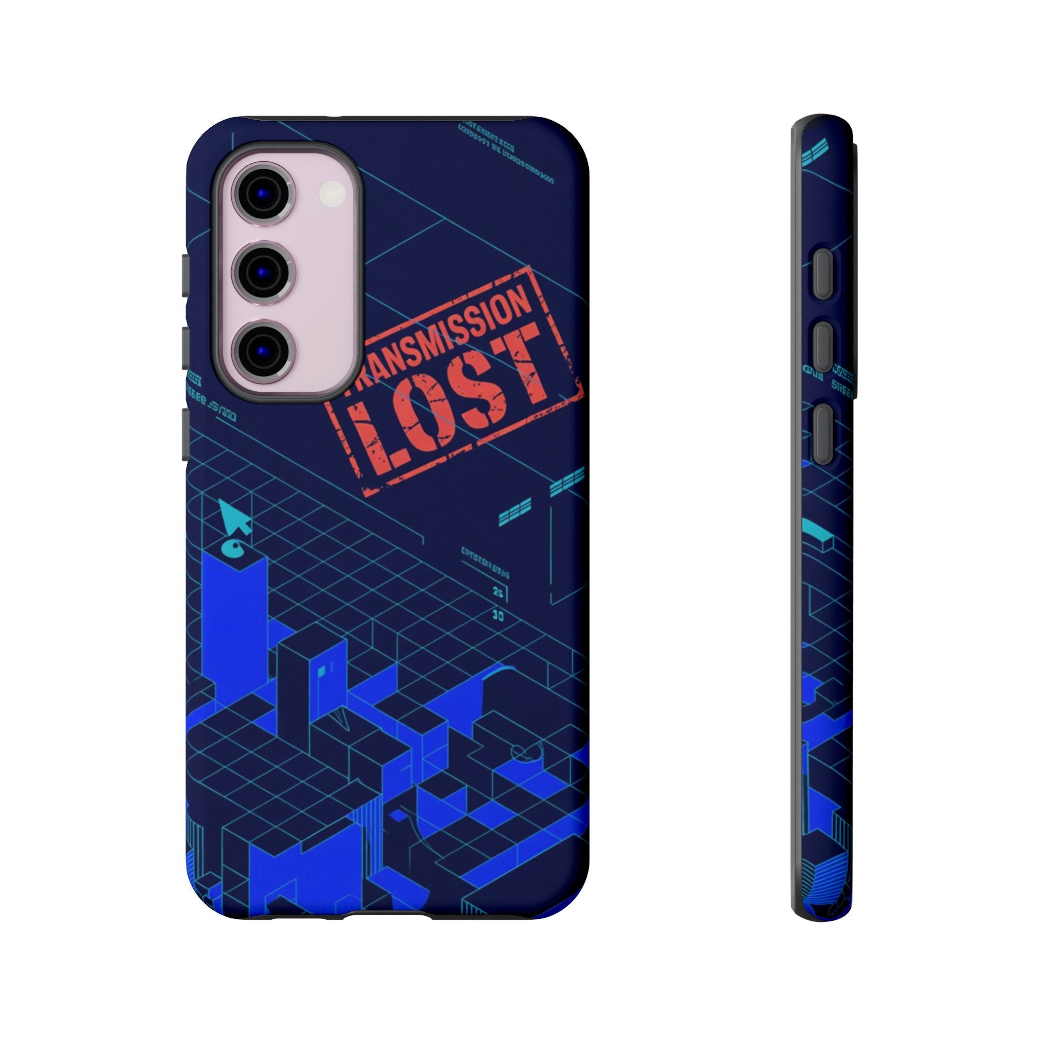 CipherCore Signal Void Flexi Phone Case | Digital-Era Identity Accessory