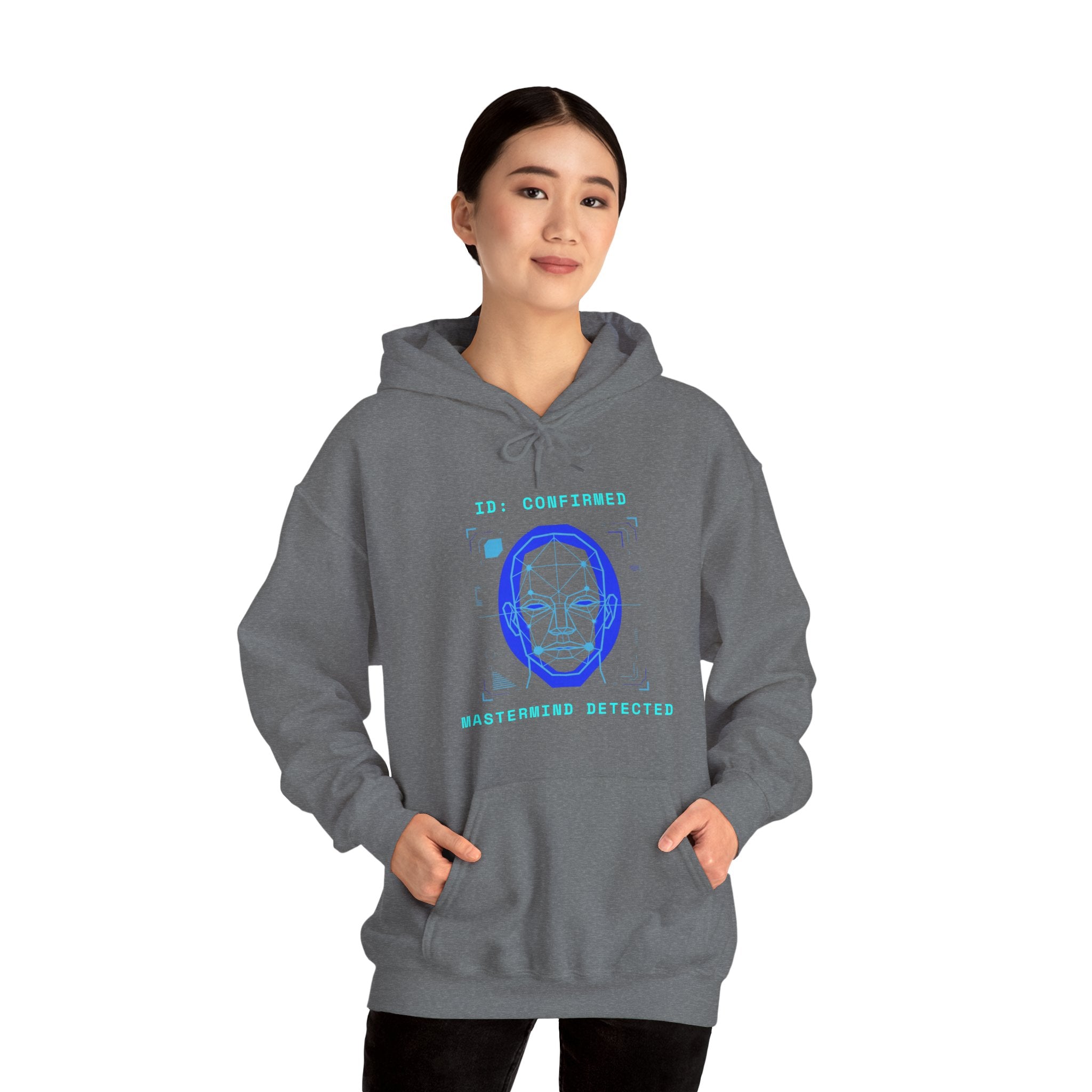CipherCore Techno Skull Graphic Hoodie | Digital-Era Identity Wear