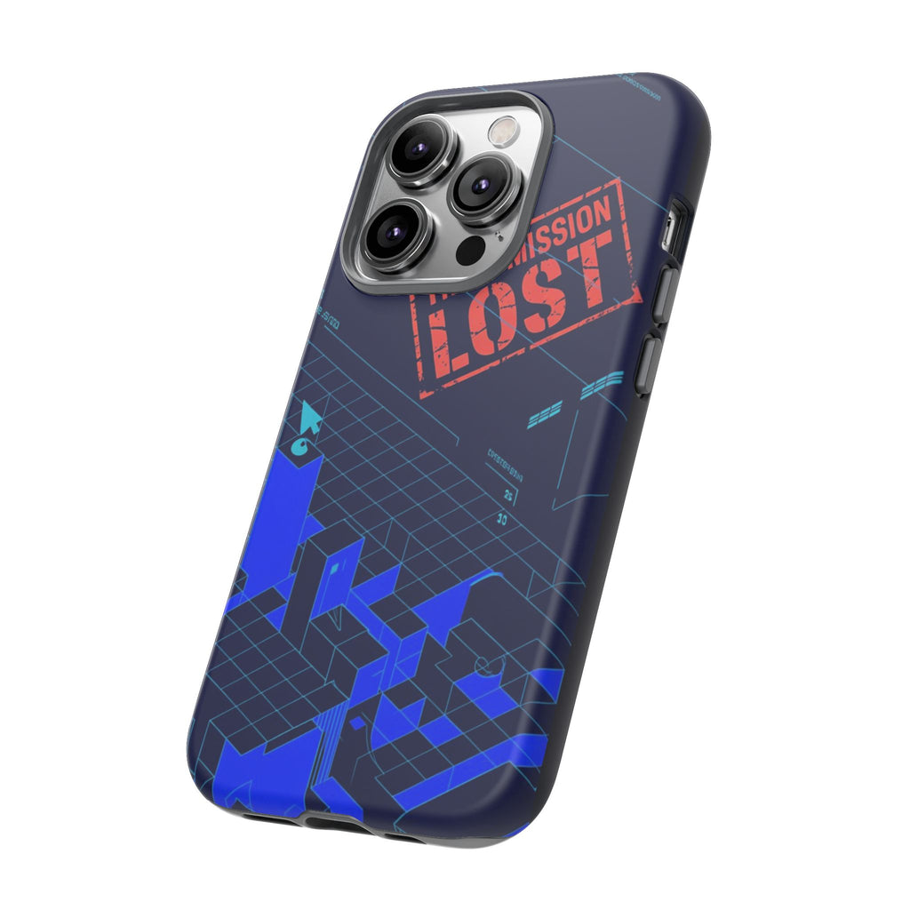CipherCore Signal Void Flexi Phone Case | Digital-Era Identity Accessory