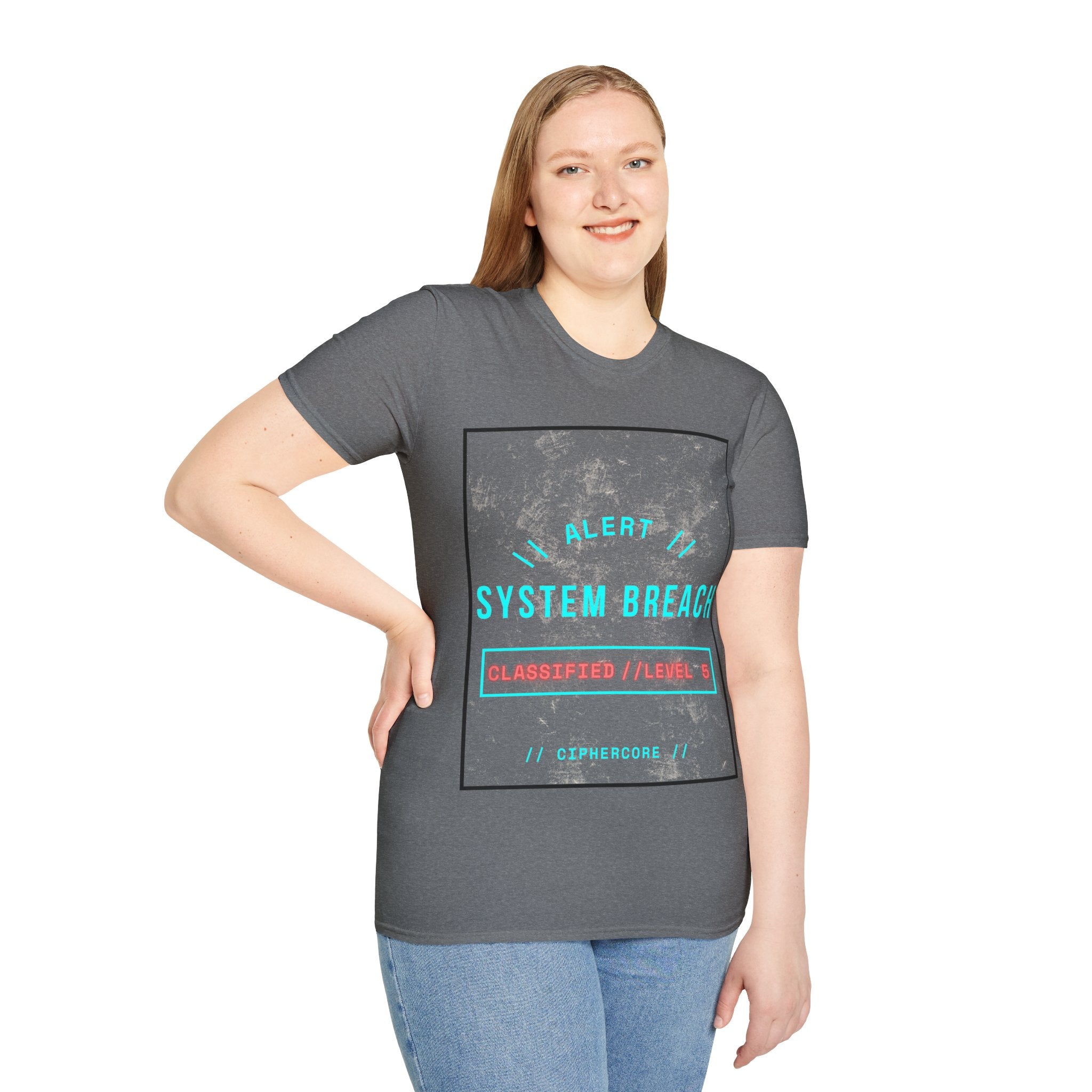 CipherCore System Breach Graphic Tee | Digital-Era Identity Wear