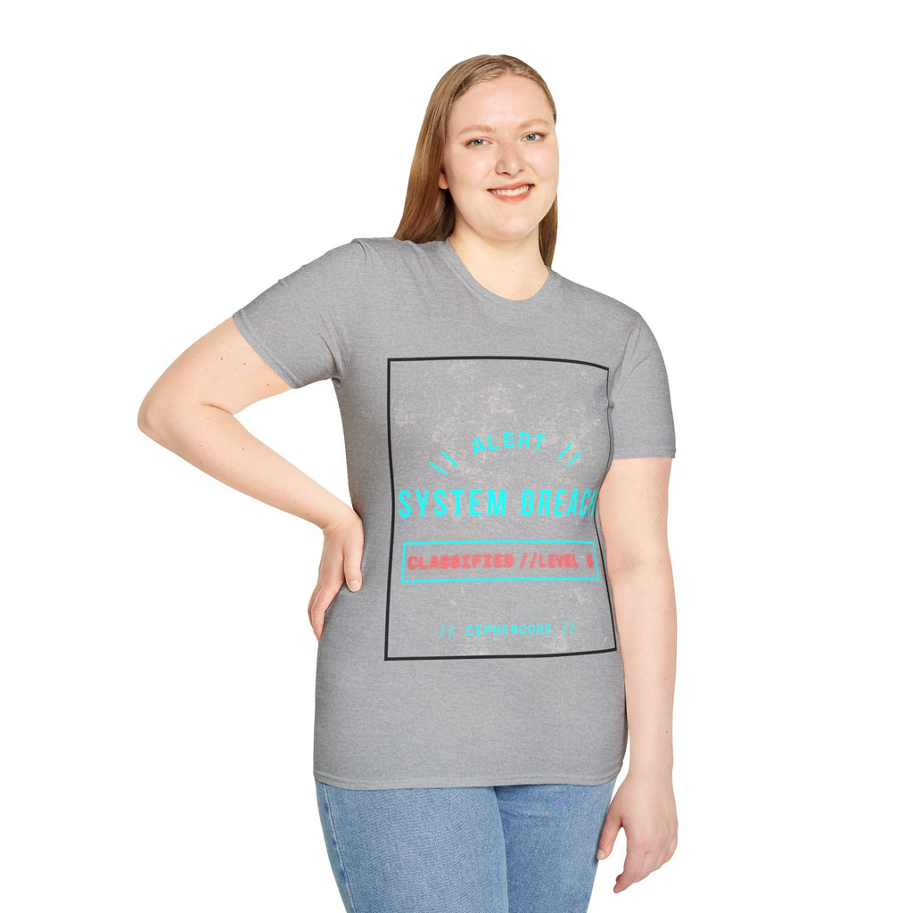 CipherCore System Breach Graphic Tee | Digital-Era Identity Wear