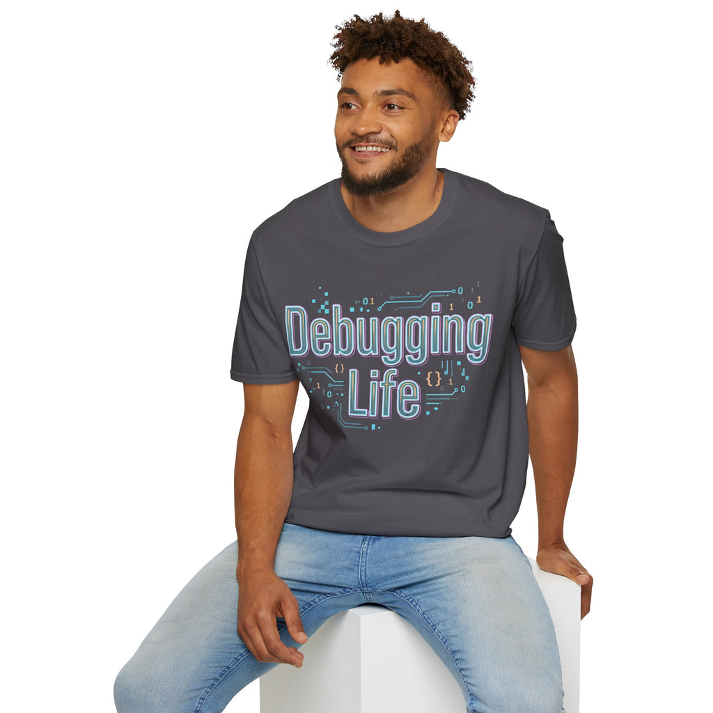 CipherCore Debugging Life Graphic Tee | Digital-Era Identity Wear