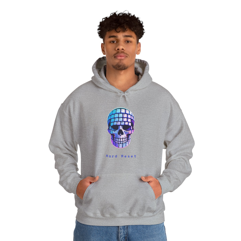 CipherCore Skull Keyboard Graphic Hoodie | Digital-Era Identity Wear