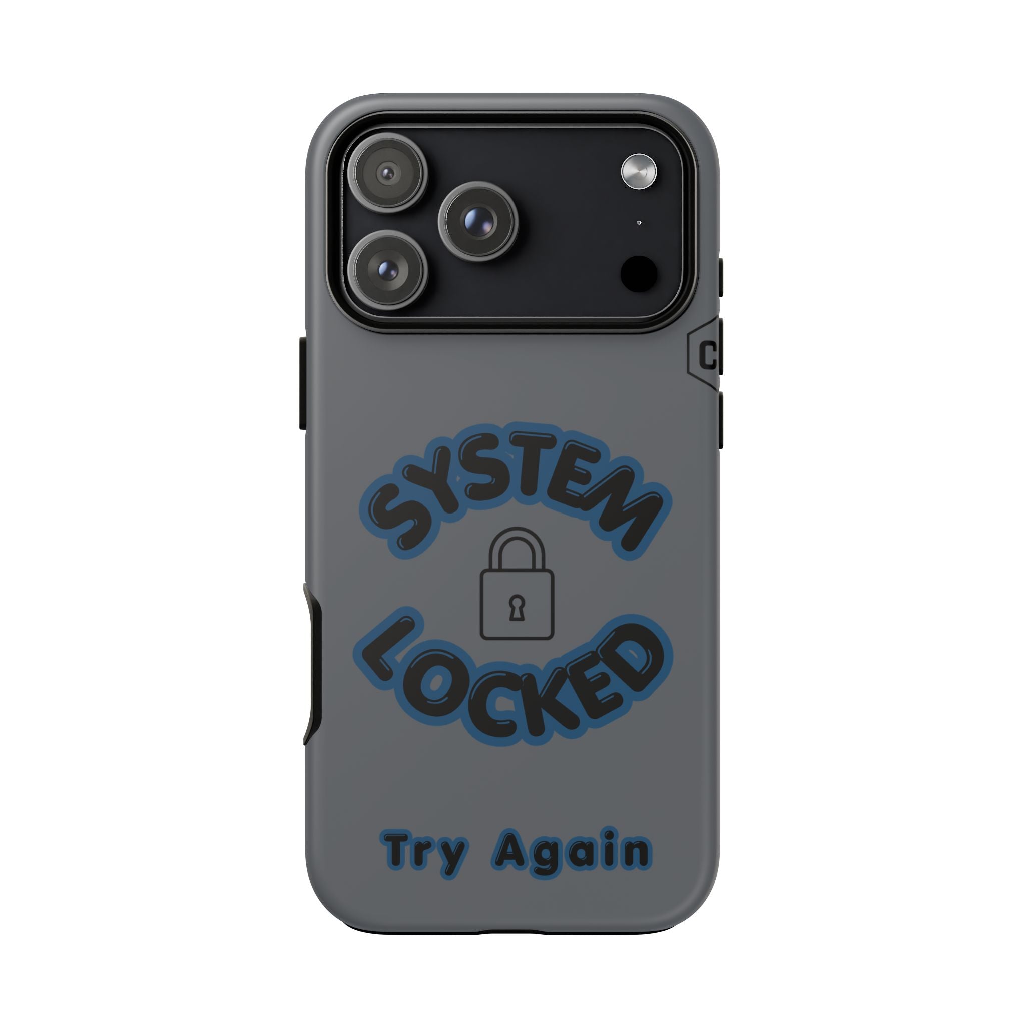 CipherCore System Locked Dual-Layer Phone Case | Digital-Era Identity Accessory