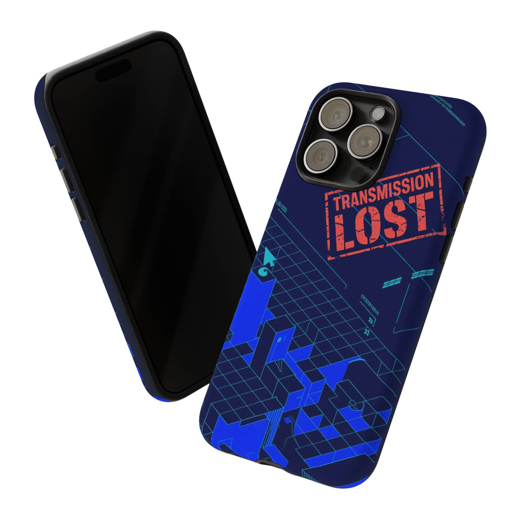 CipherCore Signal Void Flexi Phone Case | Digital-Era Identity Accessory