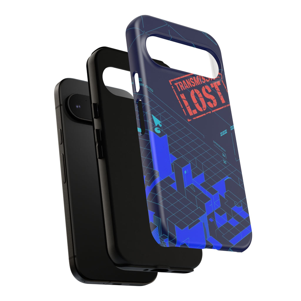 CipherCore Signal Void Flexi Phone Case | Digital-Era Identity Accessory