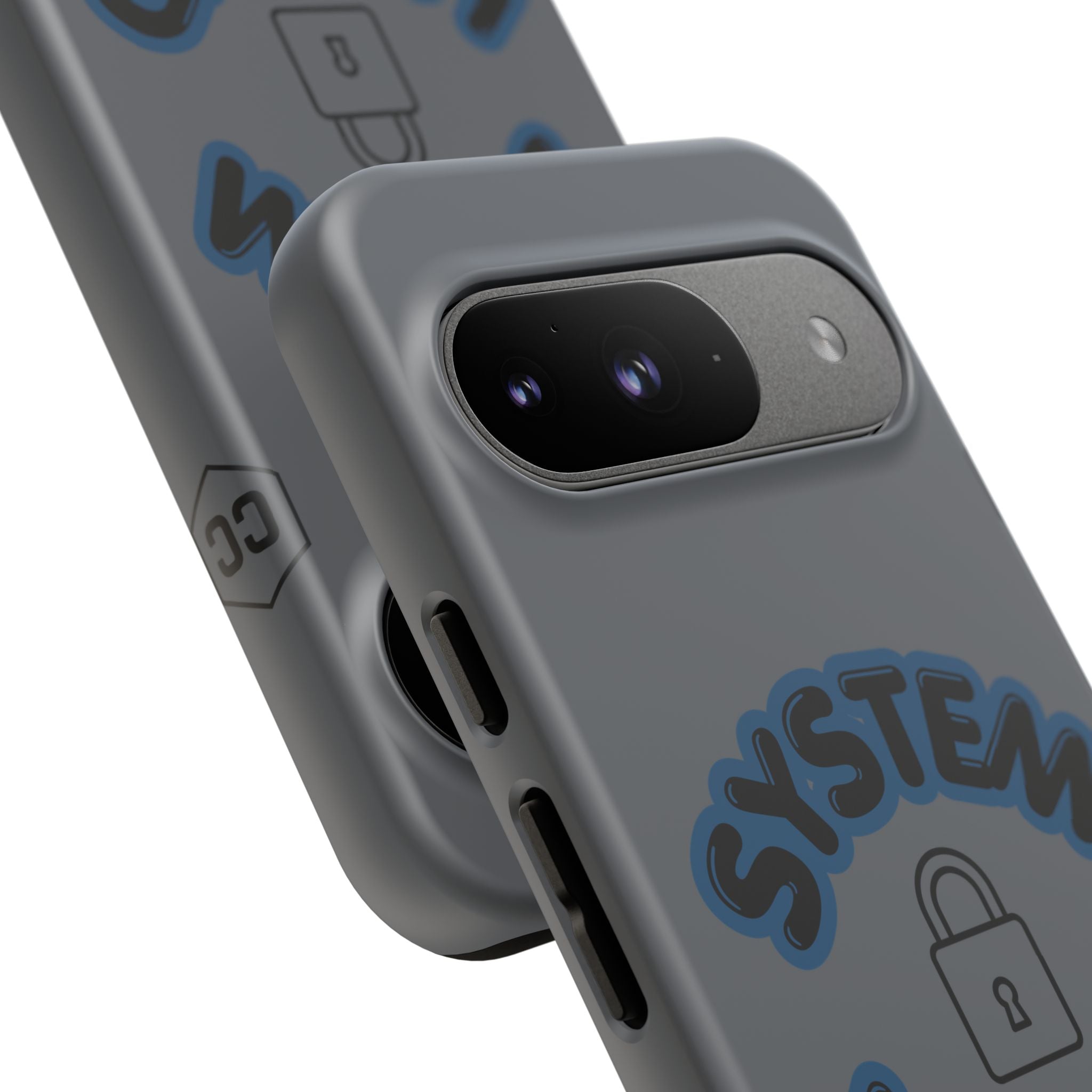 CipherCore System Locked Dual-Layer Phone Case | Digital-Era Identity Accessory