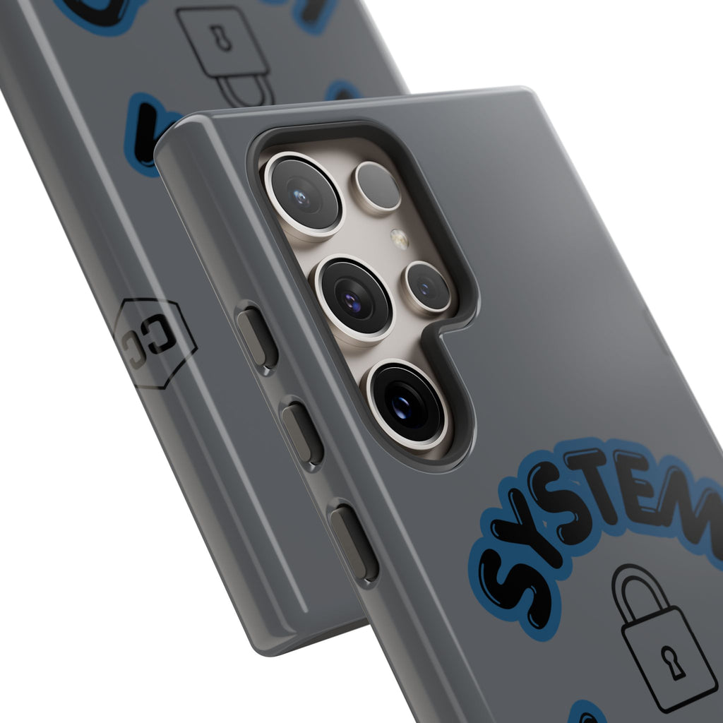 CipherCore System Locked Dual-Layer Phone Case | Digital-Era Identity Accessory