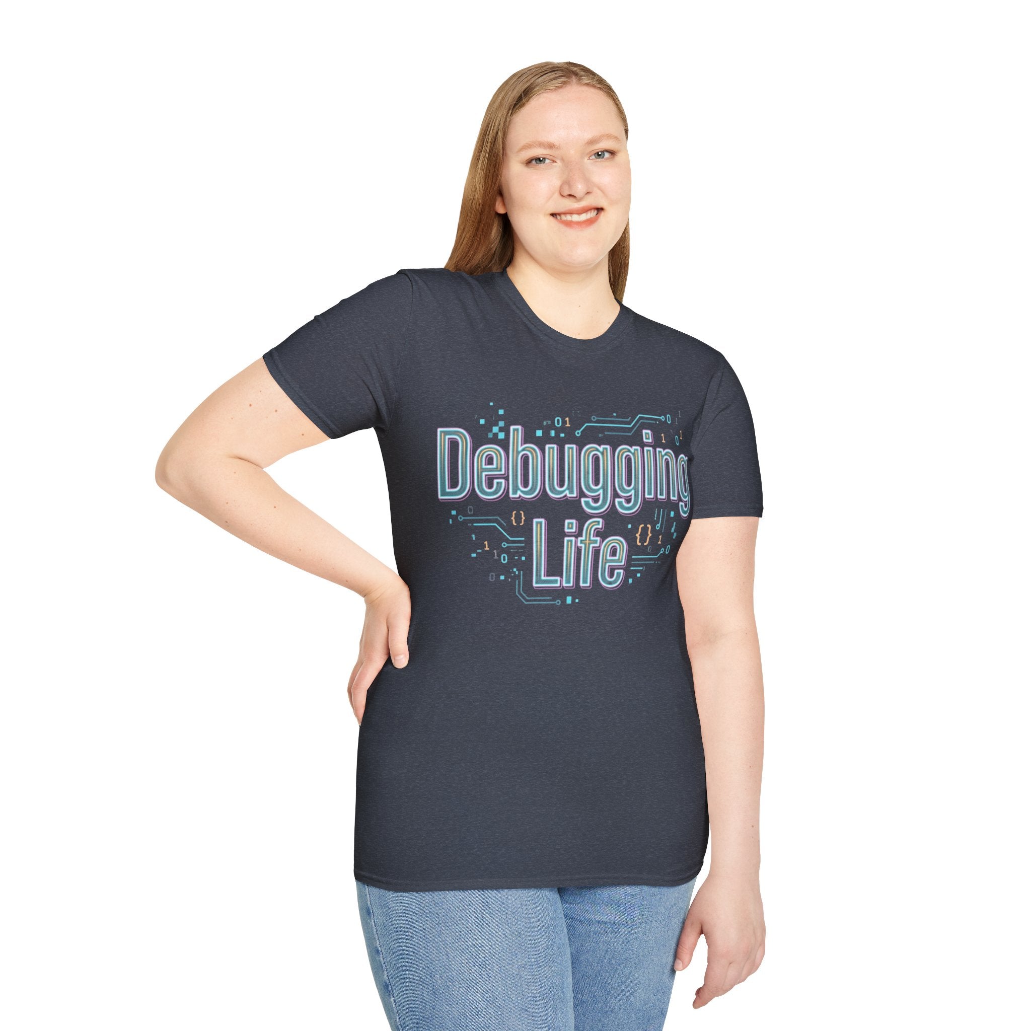 CipherCore Debugging Life Graphic Tee | Digital-Era Identity Wear