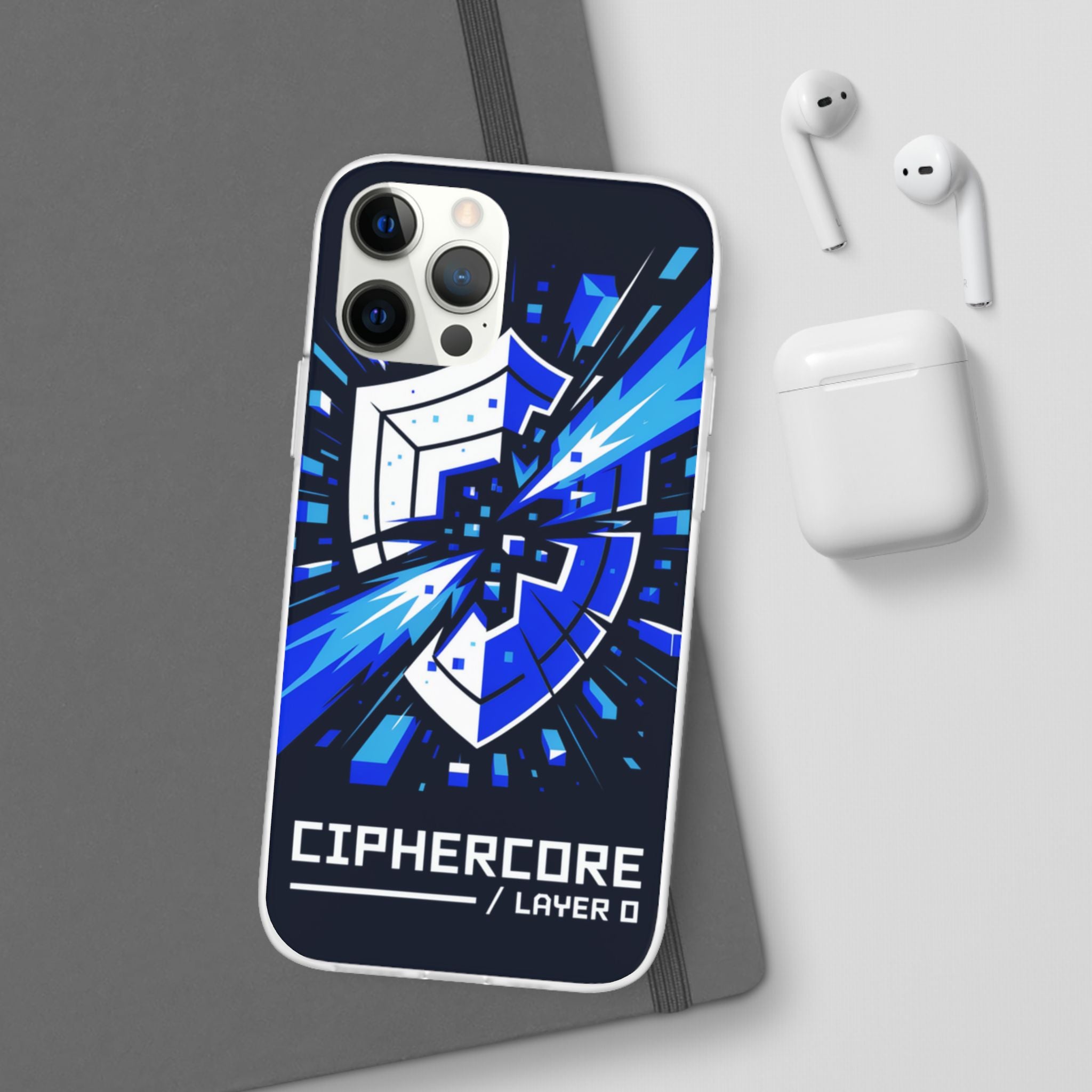 CipherCore Signal Intercept Flexi Case | Surveillance Aesthetic  Accessory