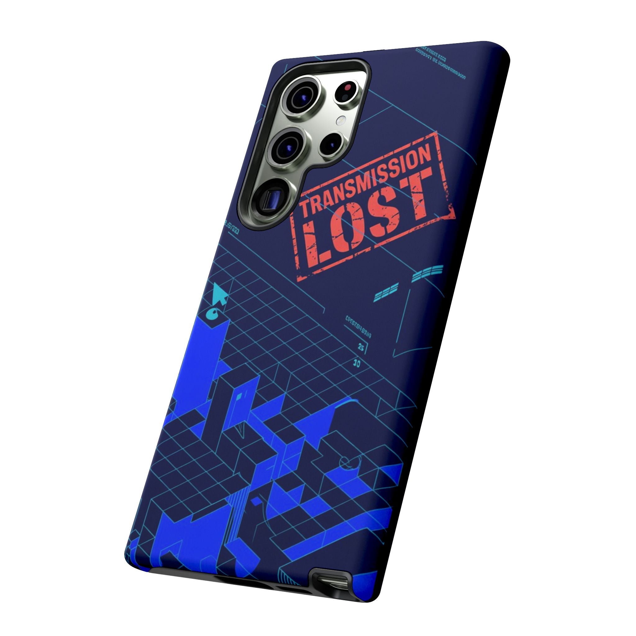 CipherCore Signal Void Flexi Phone Case | Digital-Era Identity Accessory