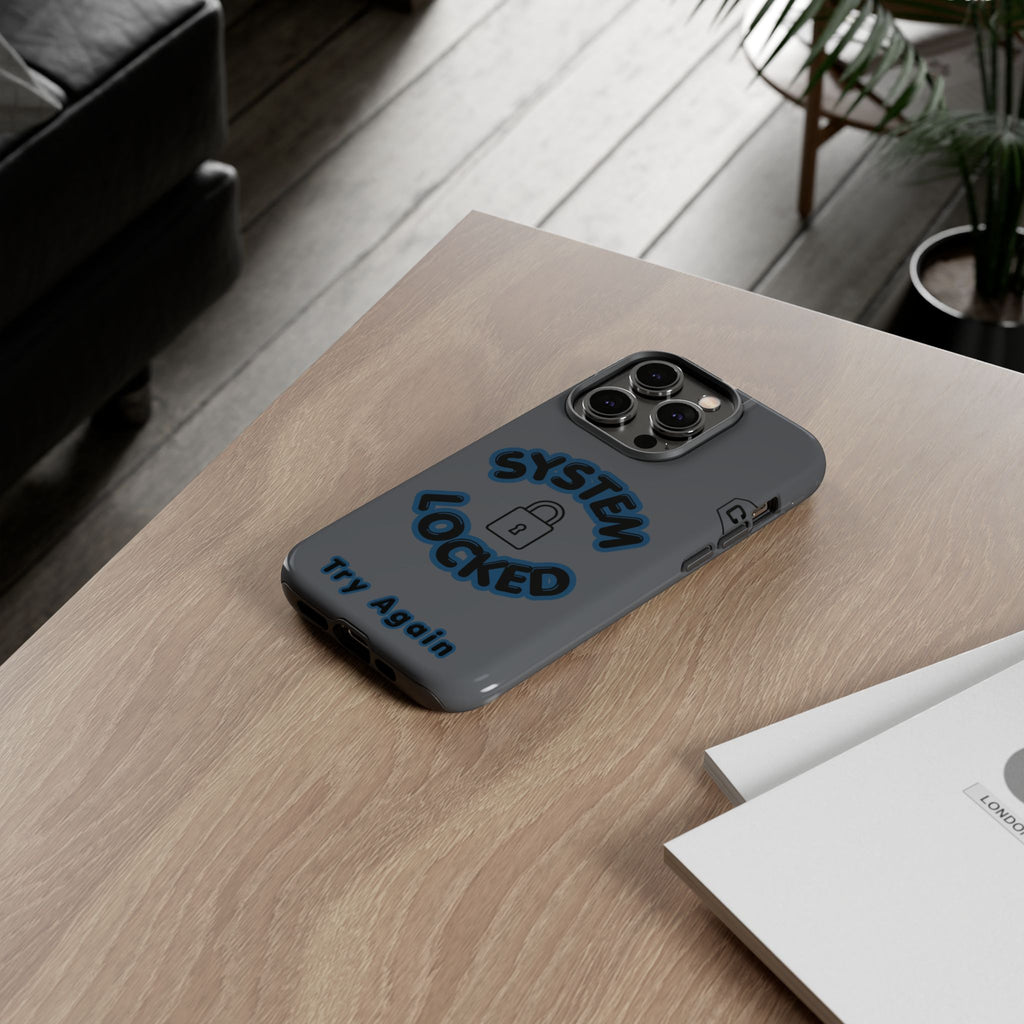 CipherCore System Locked Dual-Layer Phone Case | Digital-Era Identity Accessory
