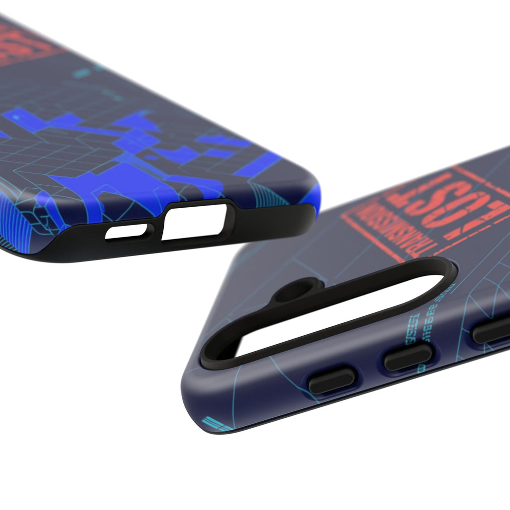 CipherCore Signal Void Flexi Phone Case | Digital-Era Identity Accessory