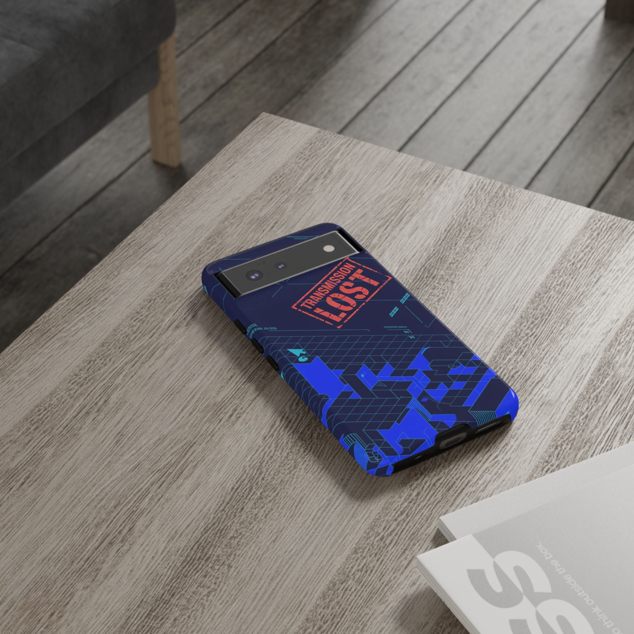 CipherCore Signal Void Flexi Phone Case | Digital-Era Identity Accessory