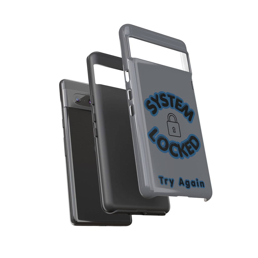 CipherCore System Locked Dual-Layer Phone Case | Digital-Era Identity Accessory