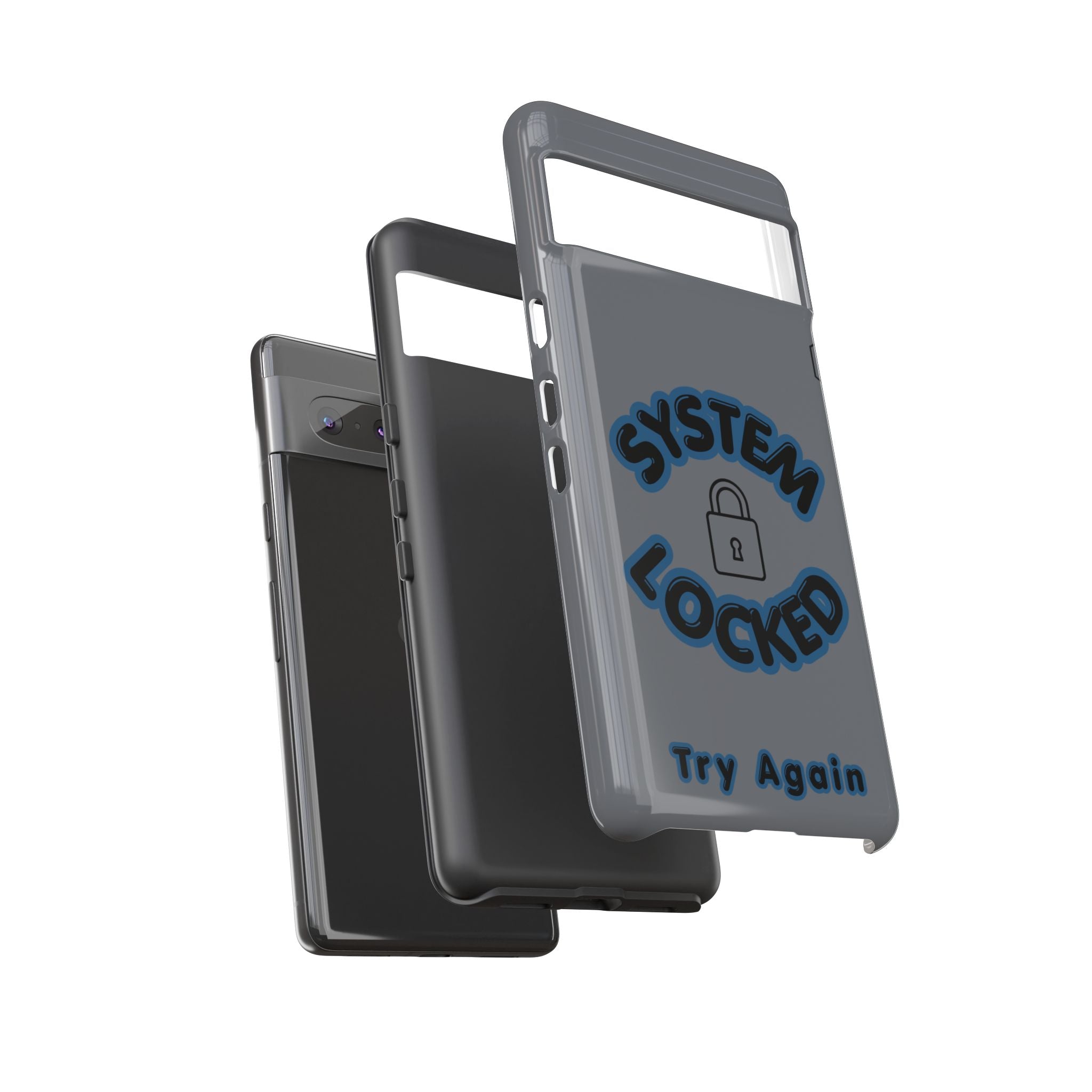 CipherCore System Locked Dual-Layer Phone Case | Digital-Era Identity Accessory