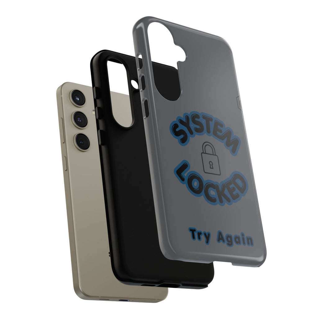 CipherCore System Locked Dual-Layer Phone Case | Digital-Era Identity Accessory