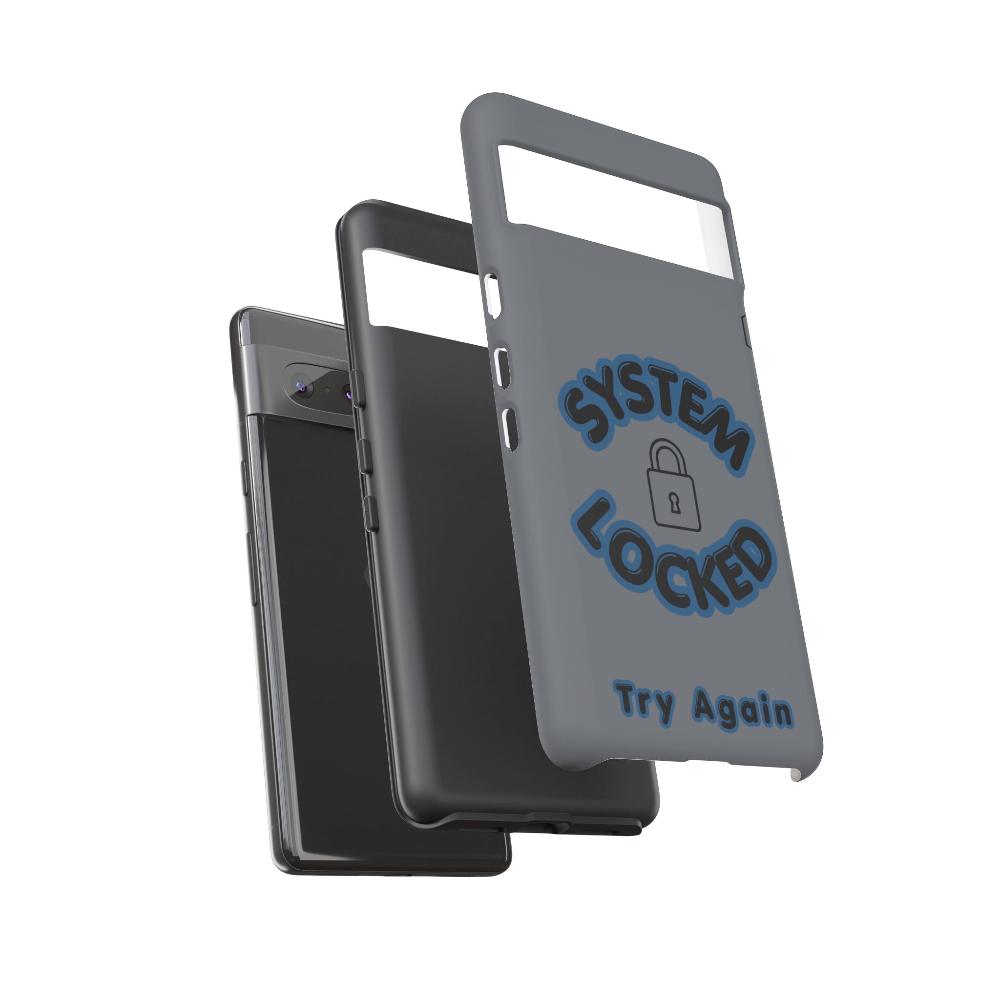 CipherCore System Locked Dual-Layer Phone Case | Digital-Era Identity Accessory