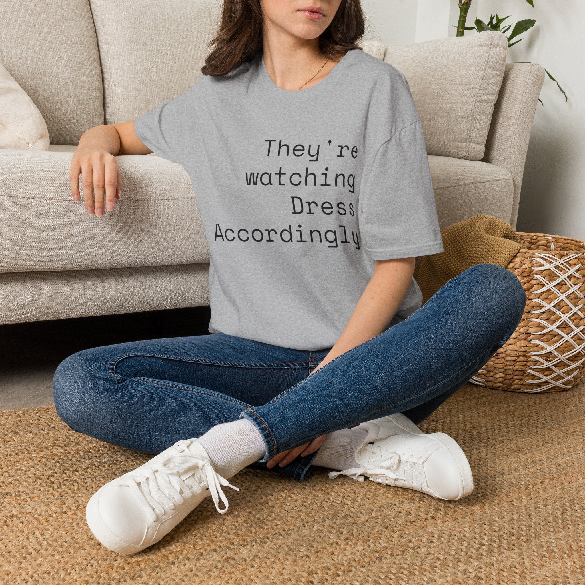 CipherCore They're Watching Manifesto Tee | Digital-Era Identity Wear