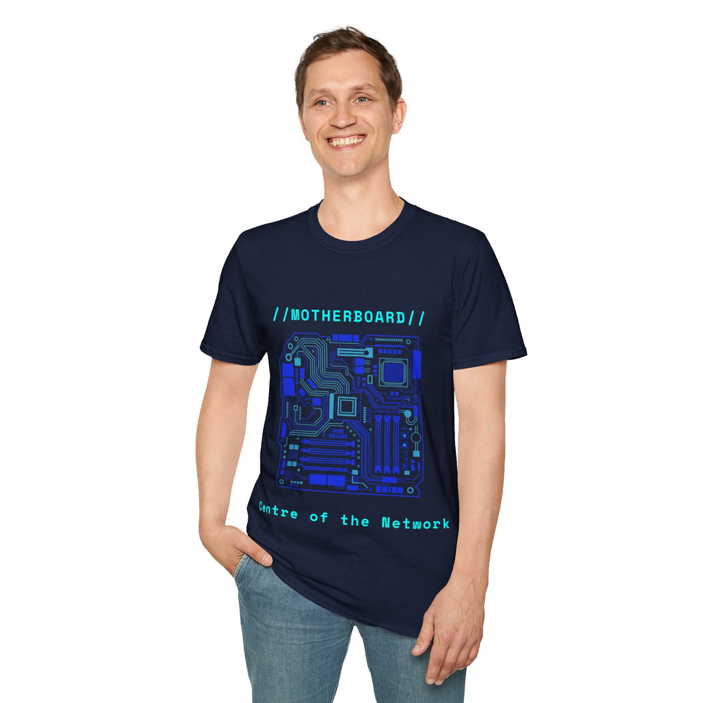 CipherCore Motherboard Graphic Tee | Digital-Era Identity Wear