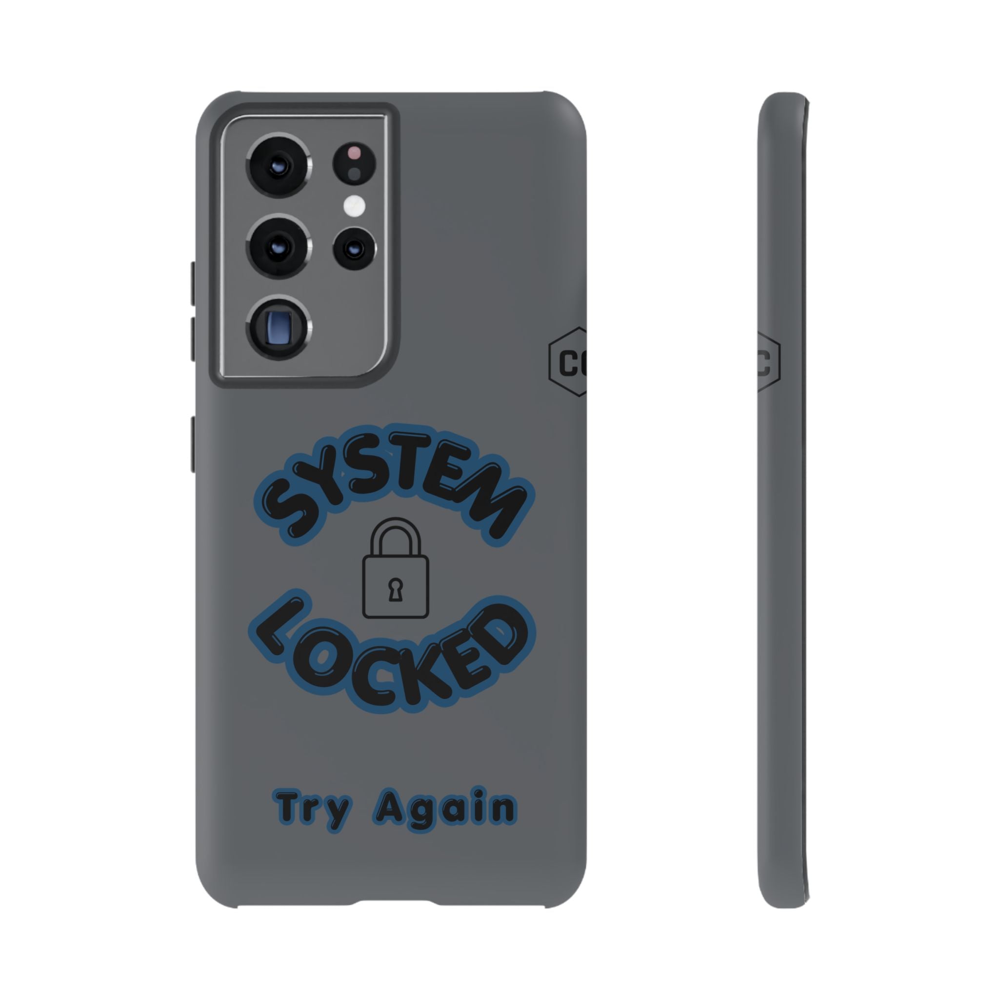 CipherCore System Locked Dual-Layer Phone Case | Digital-Era Identity Accessory