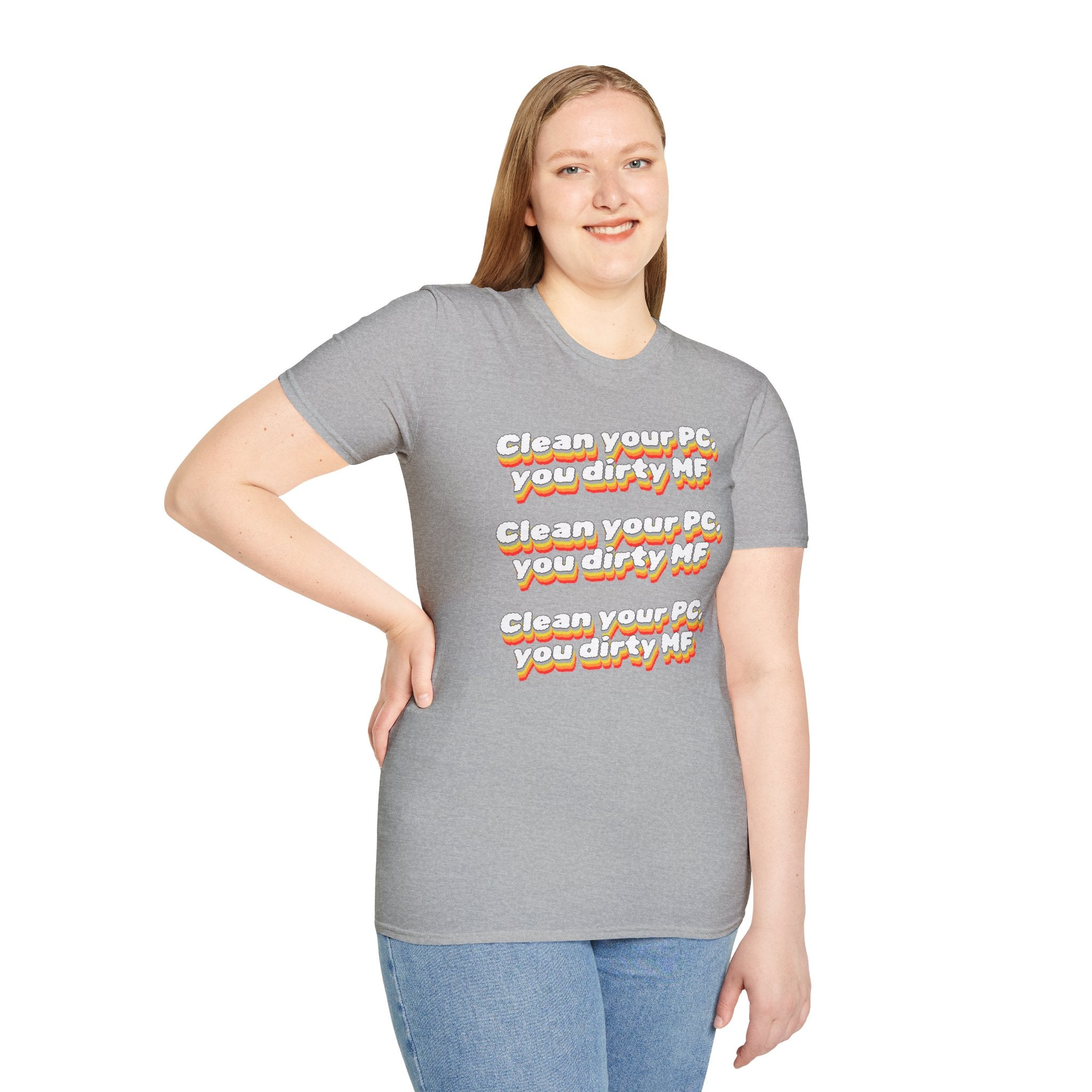 CipherCore Clean Your PC Graphic Tee | Digital-Era Identity Wear