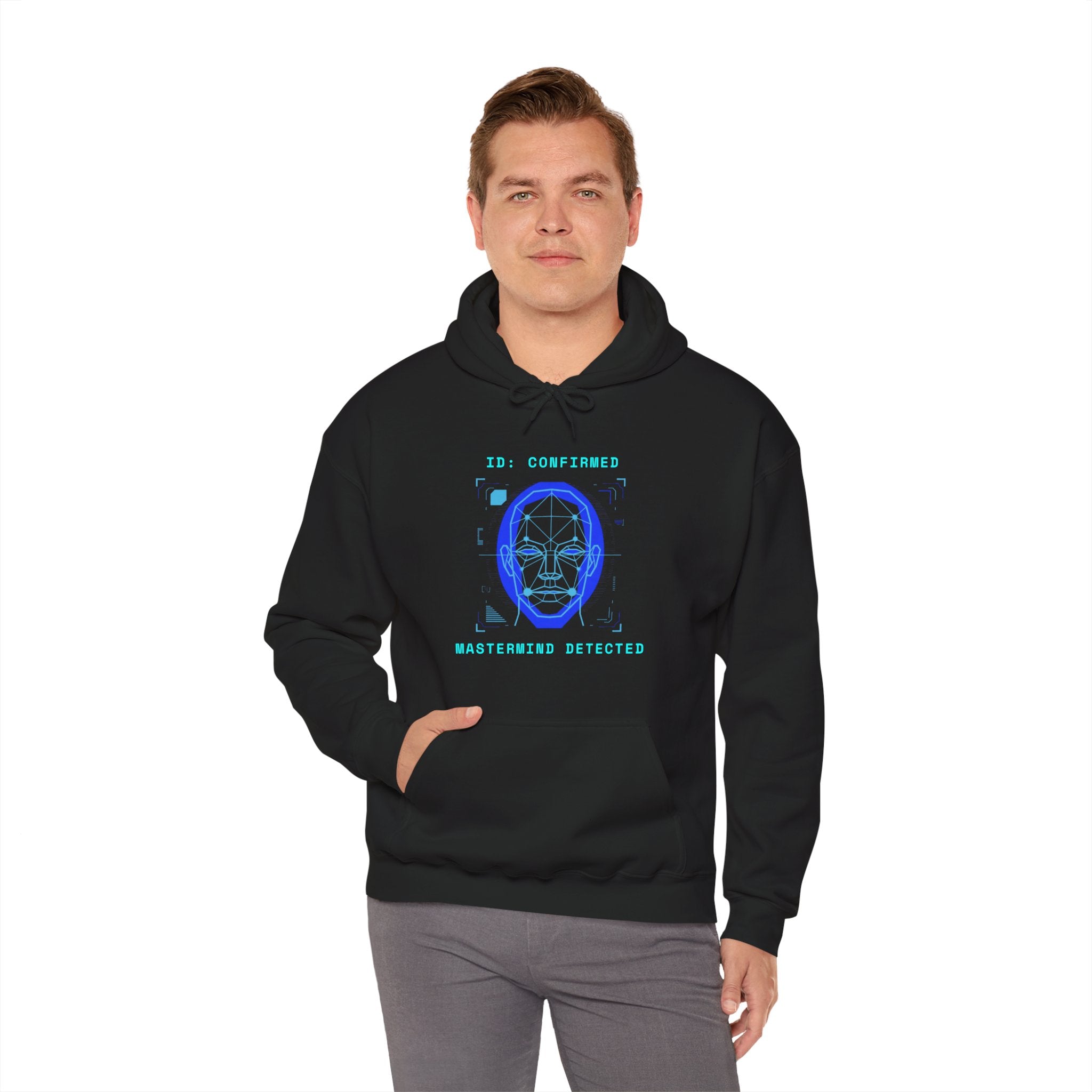 CipherCore Techno Skull Graphic Hoodie | Digital-Era Identity Wear