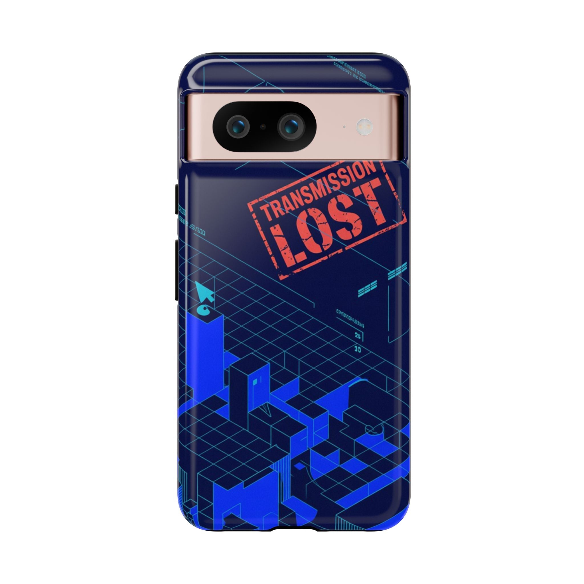 CipherCore Signal Void Flexi Phone Case | Digital-Era Identity Accessory