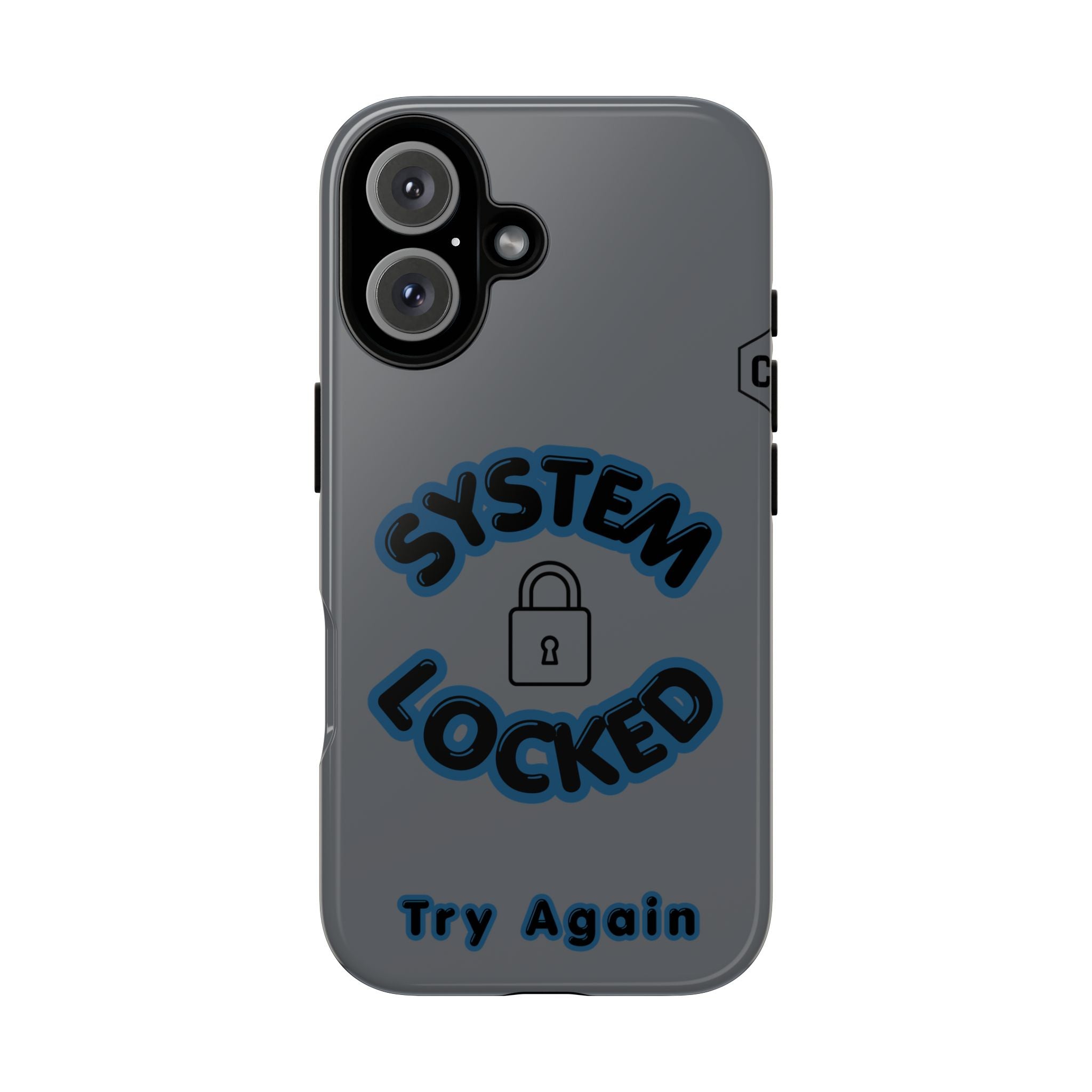 CipherCore System Locked Dual-Layer Phone Case | Digital-Era Identity Accessory