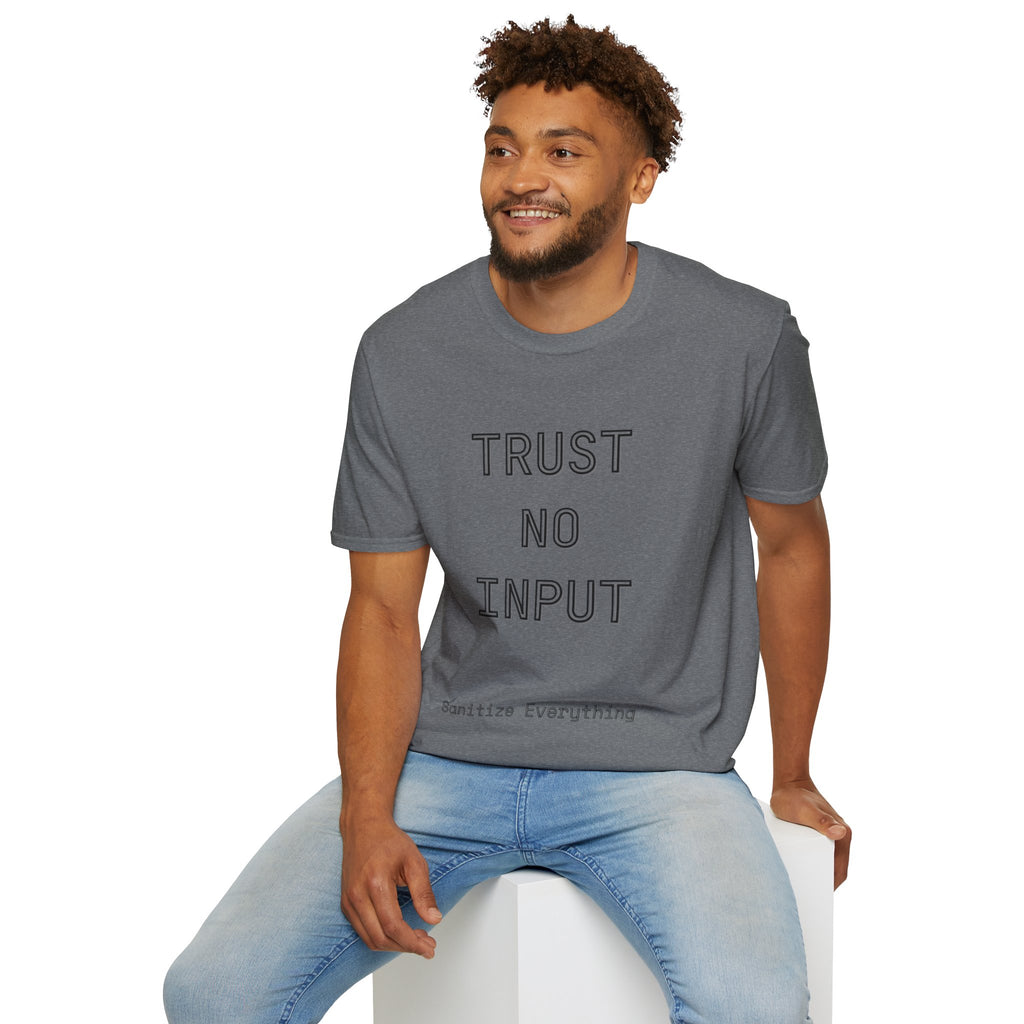 CipherCore Trust No Input Graphic Tee | Digital-Era Identity Wear