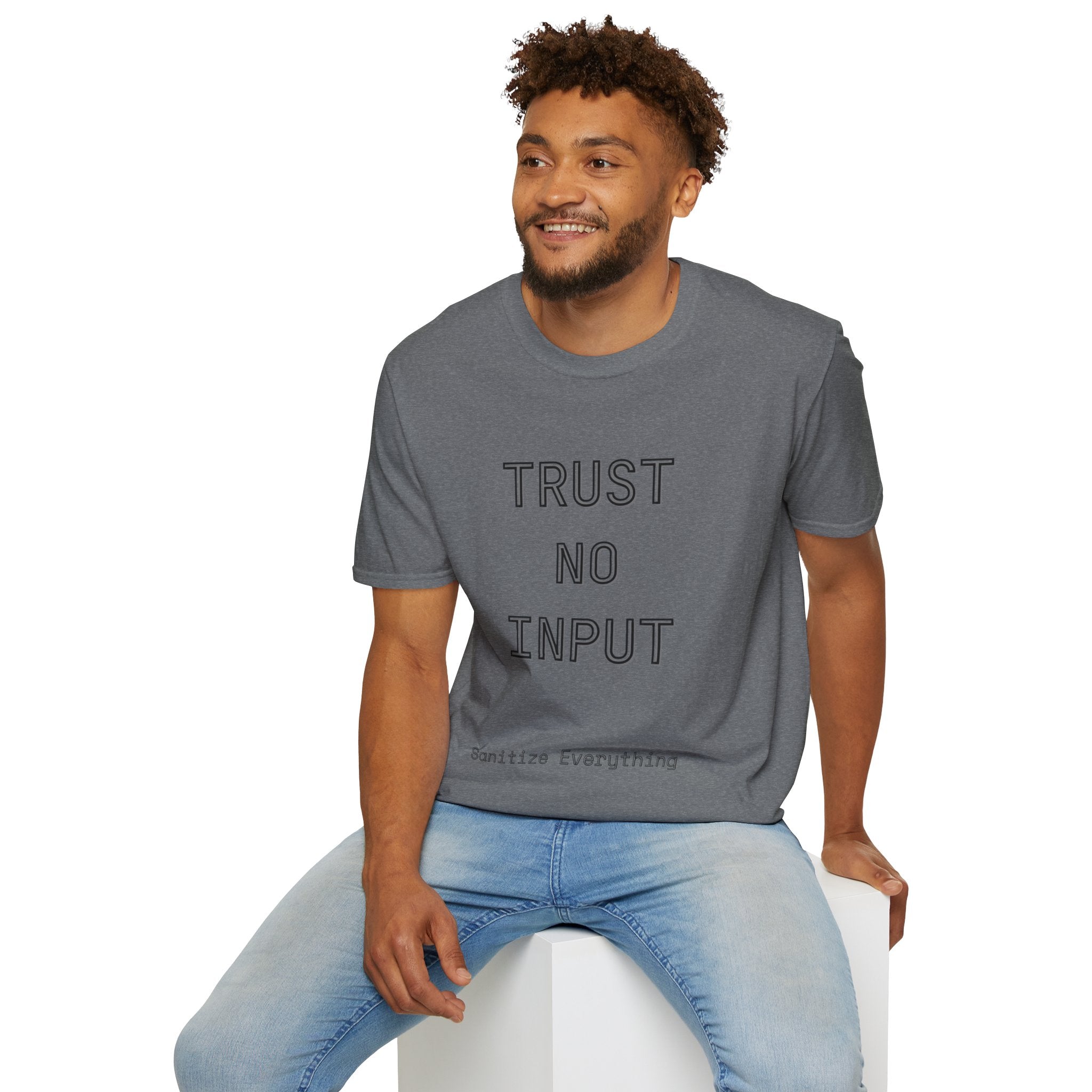 CipherCore Trust No Input Graphic Tee | Digital-Era Identity Wear