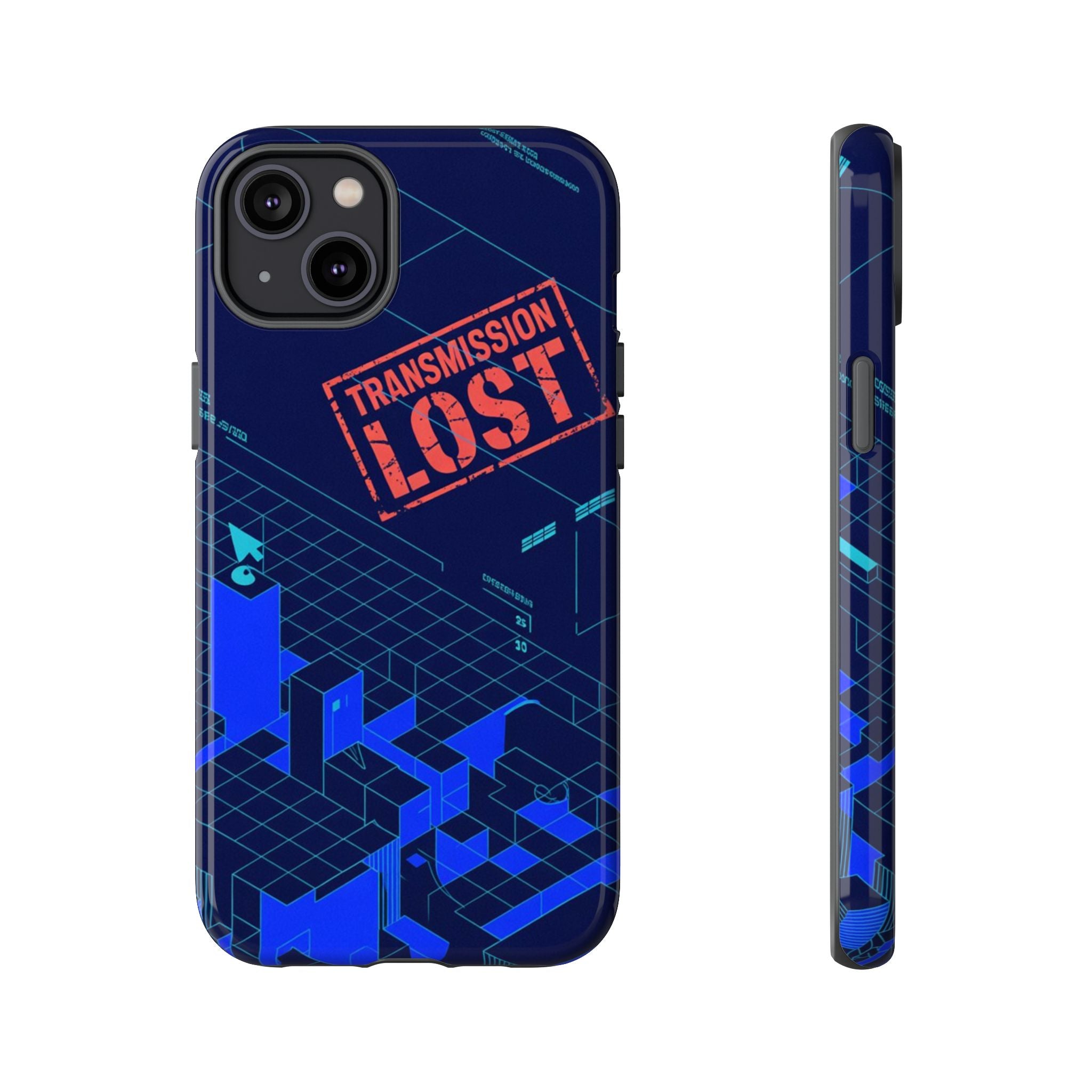 CipherCore Signal Void Flexi Phone Case | Digital-Era Identity Accessory