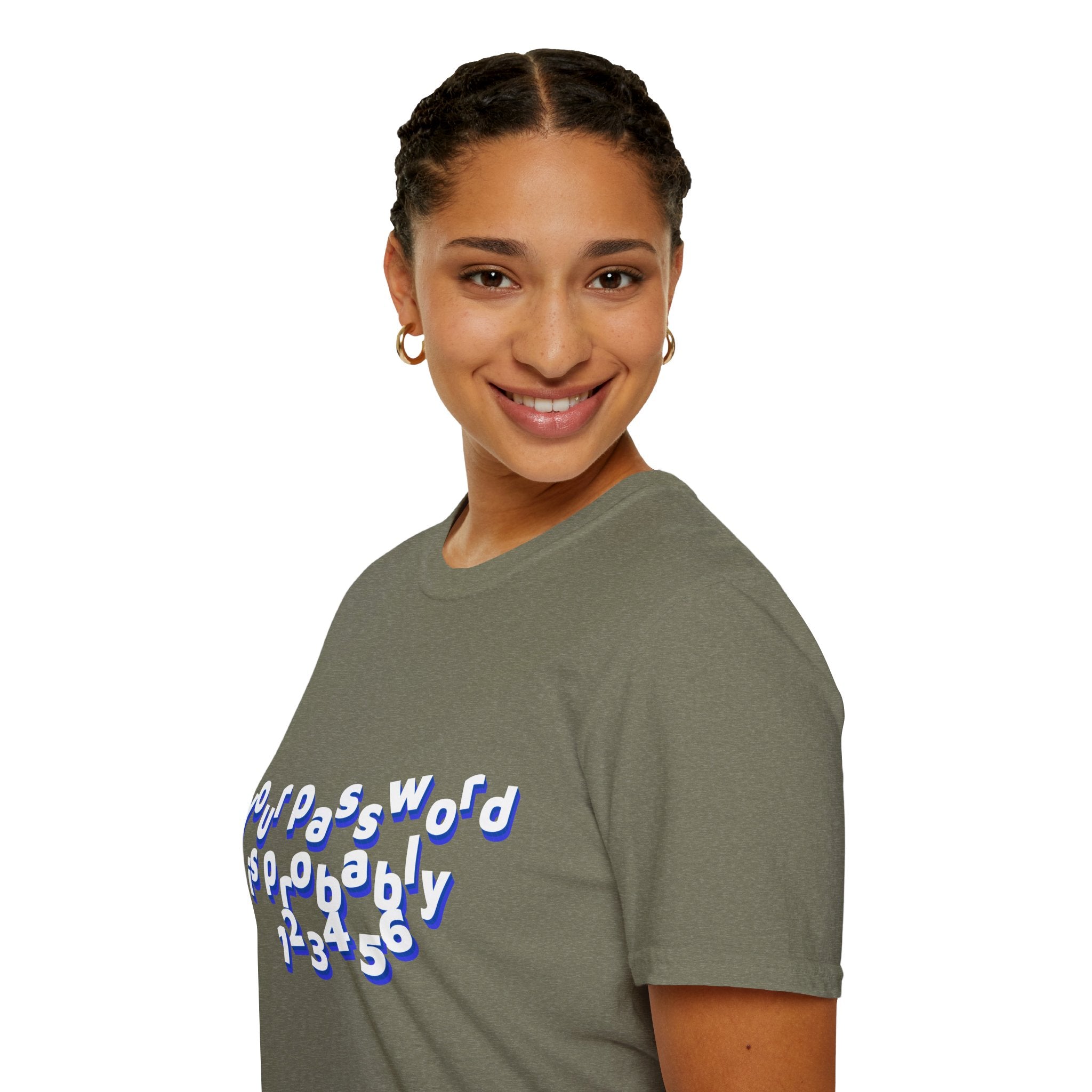 CipherCore Your Password Graphic Tee | Digital-Era Identity Wear