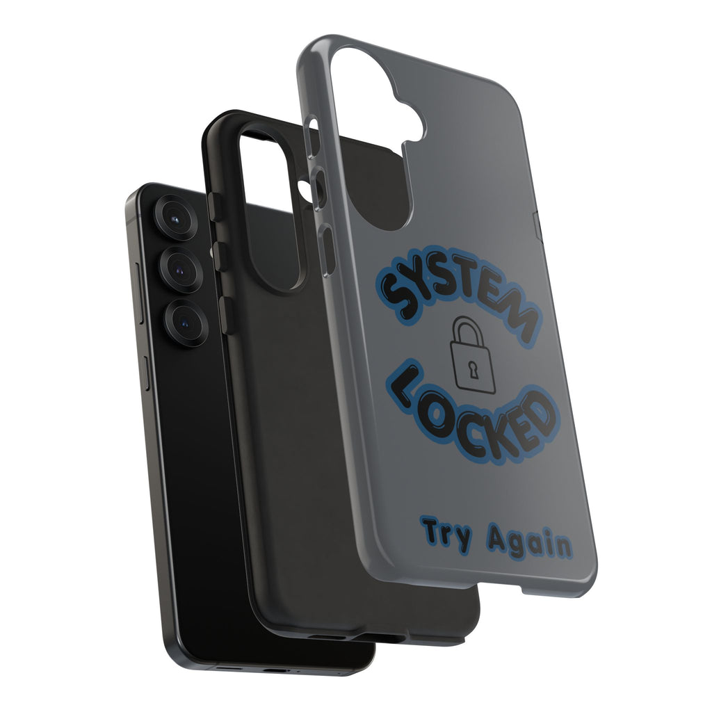 CipherCore System Locked Dual-Layer Phone Case | Digital-Era Identity Accessory