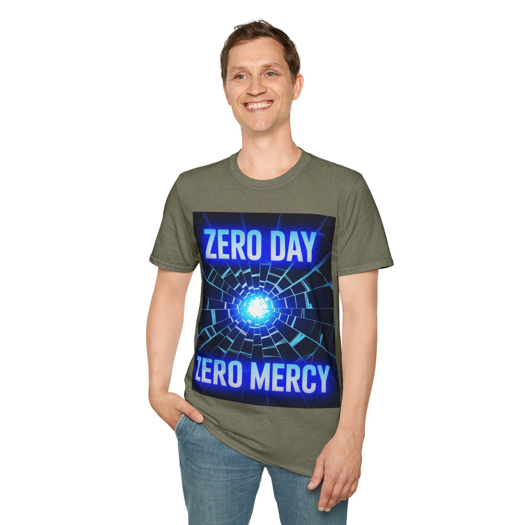 CipherCore Zero Day Zero Mercy Graphic Tee | Digital-Era Identity Wear